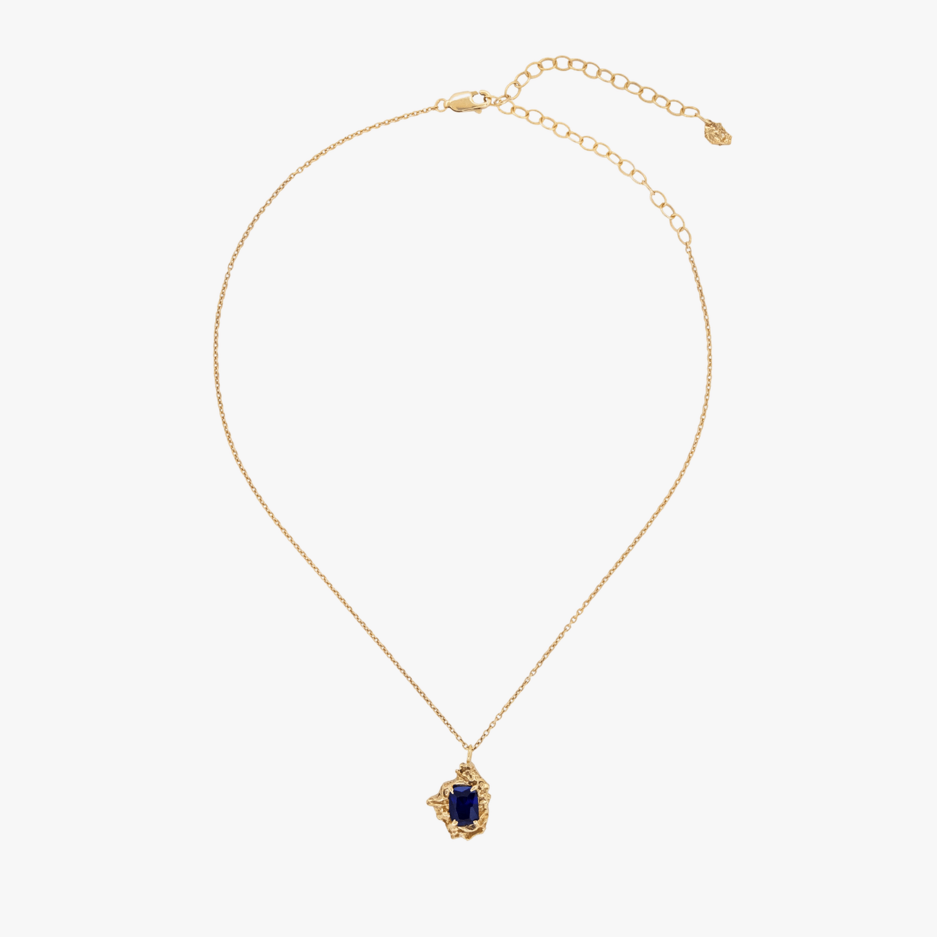 Leana Sapphire Necklace made by Loveness Lee