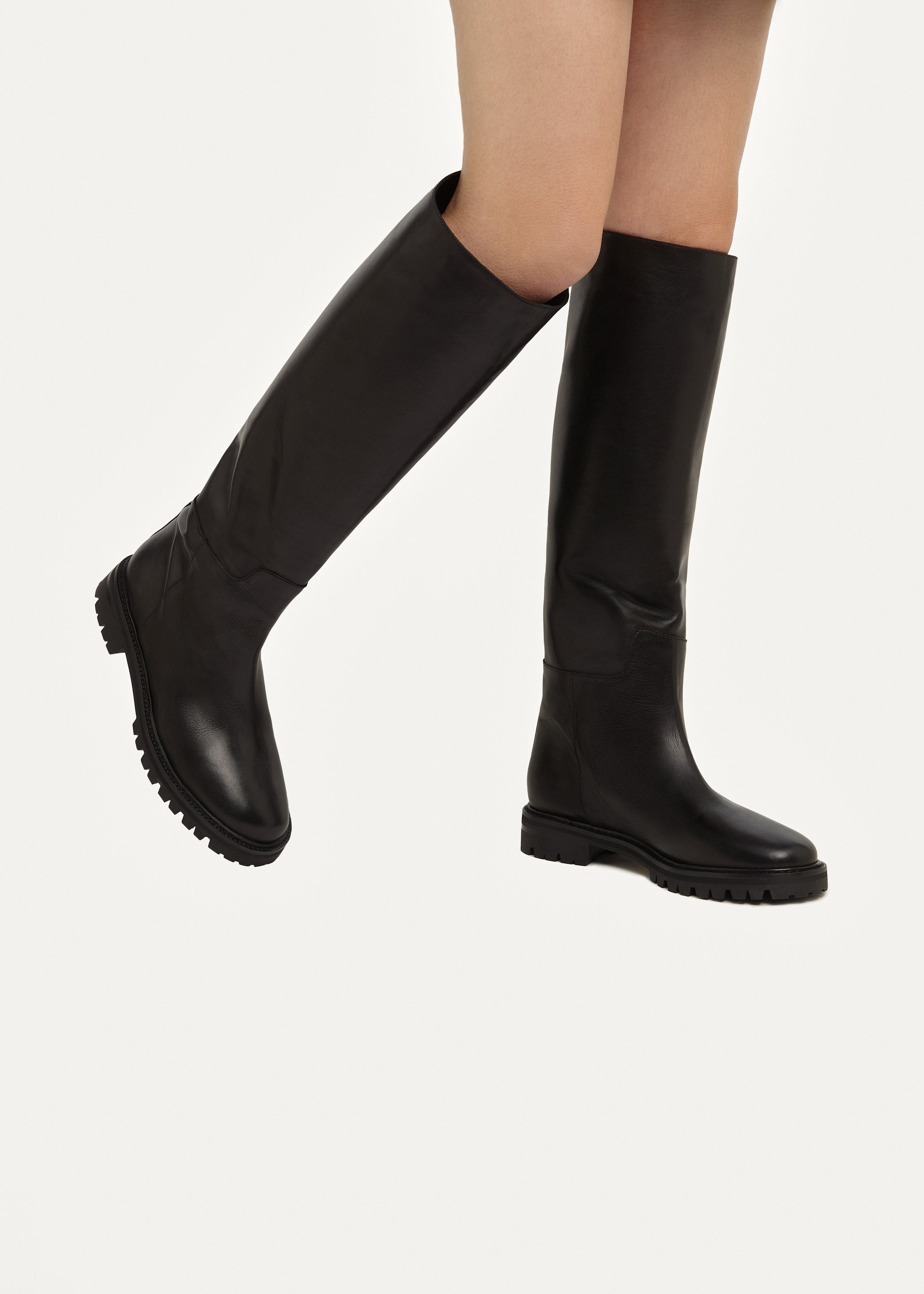 Ivy Boots in Black made by Miyana Berlin