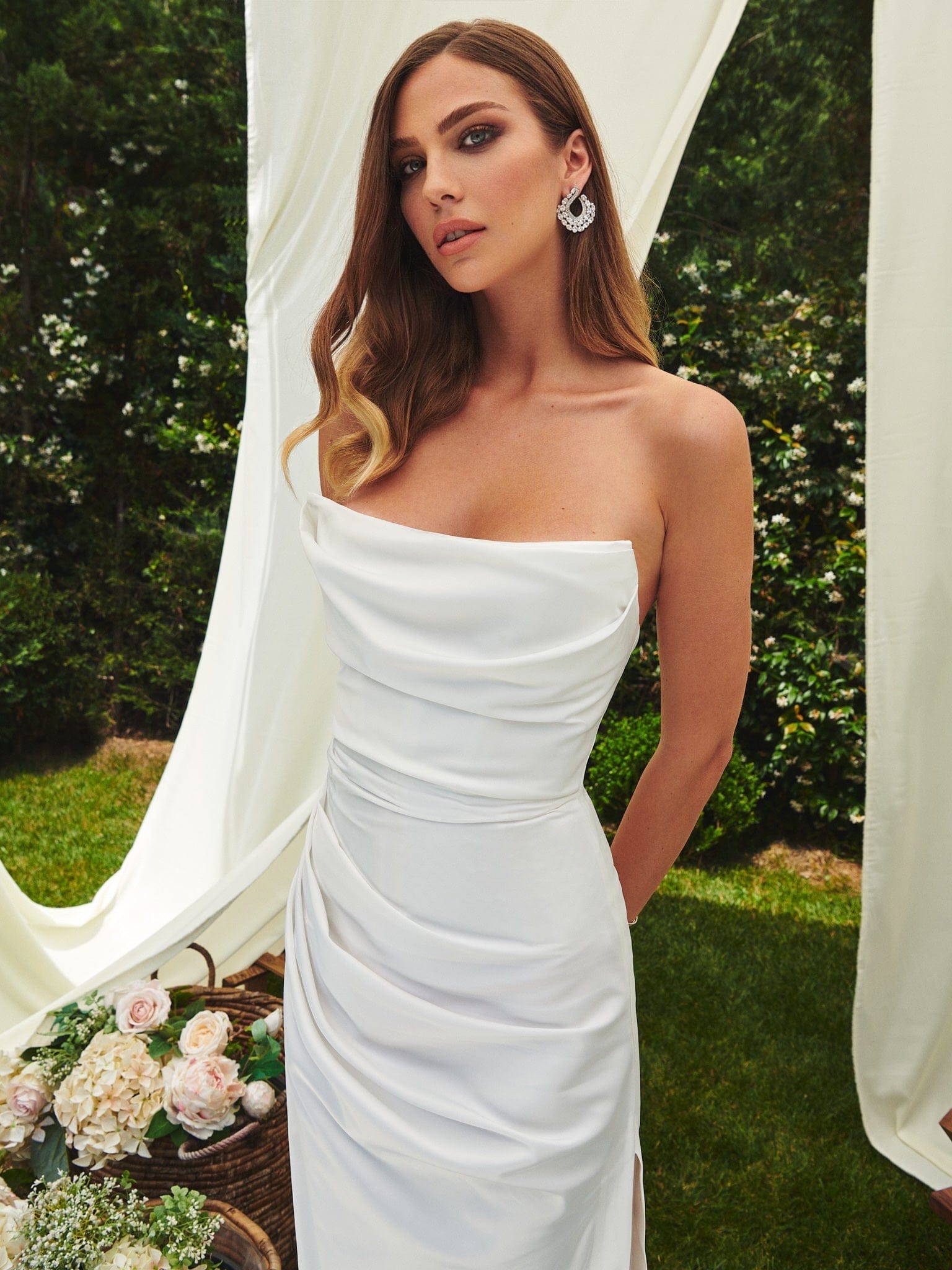 Doutzen Dress - White in White made by Gigii's