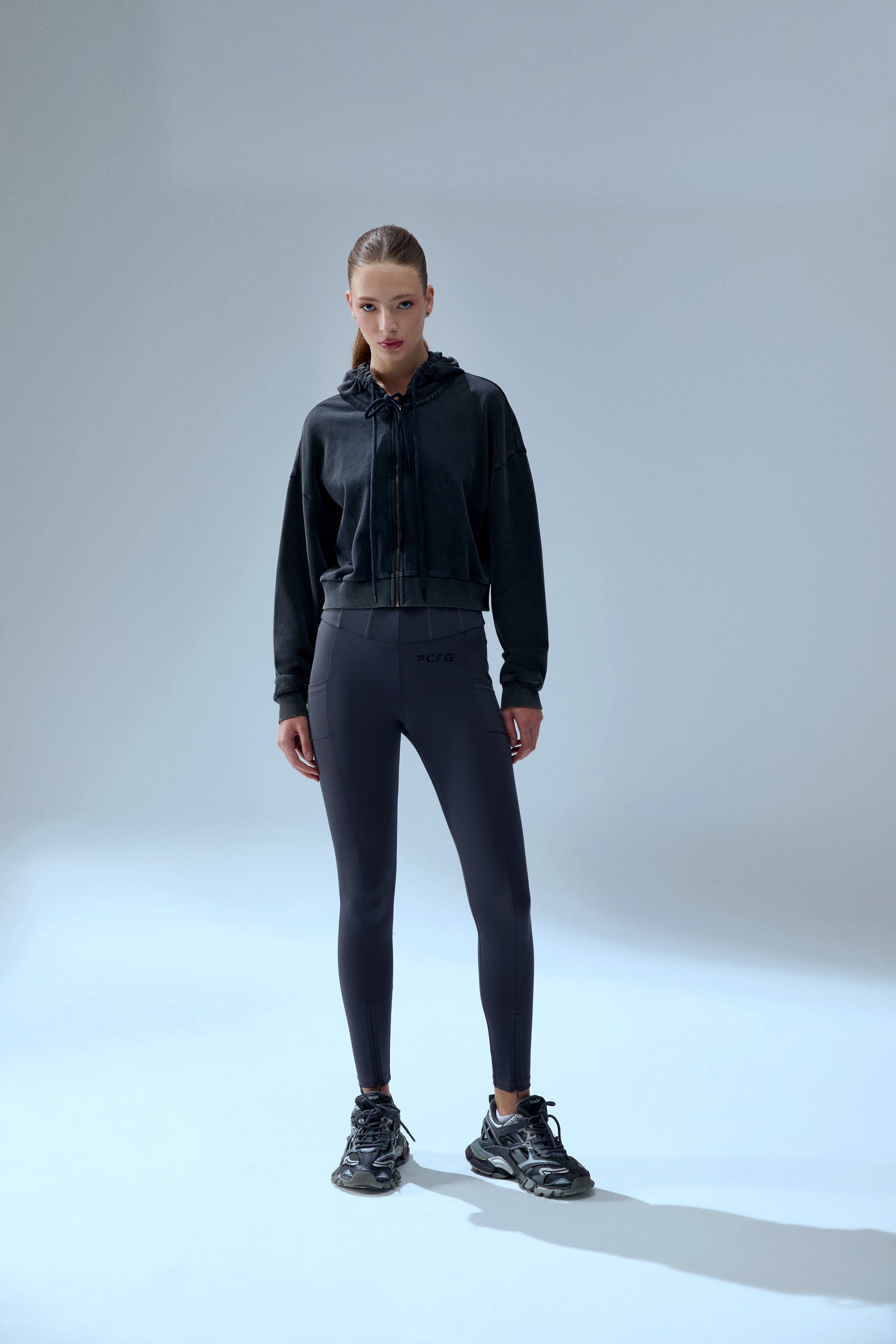 YOUR *ITCH ACID WASH ZIPPED HOODY made by PCFG