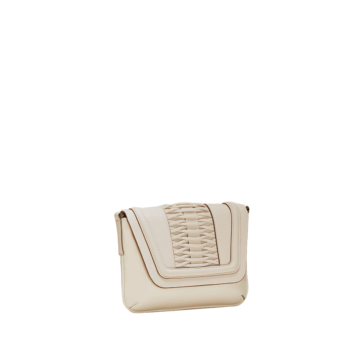 Fabiana braided lamb clutch made by Yliana Yepez