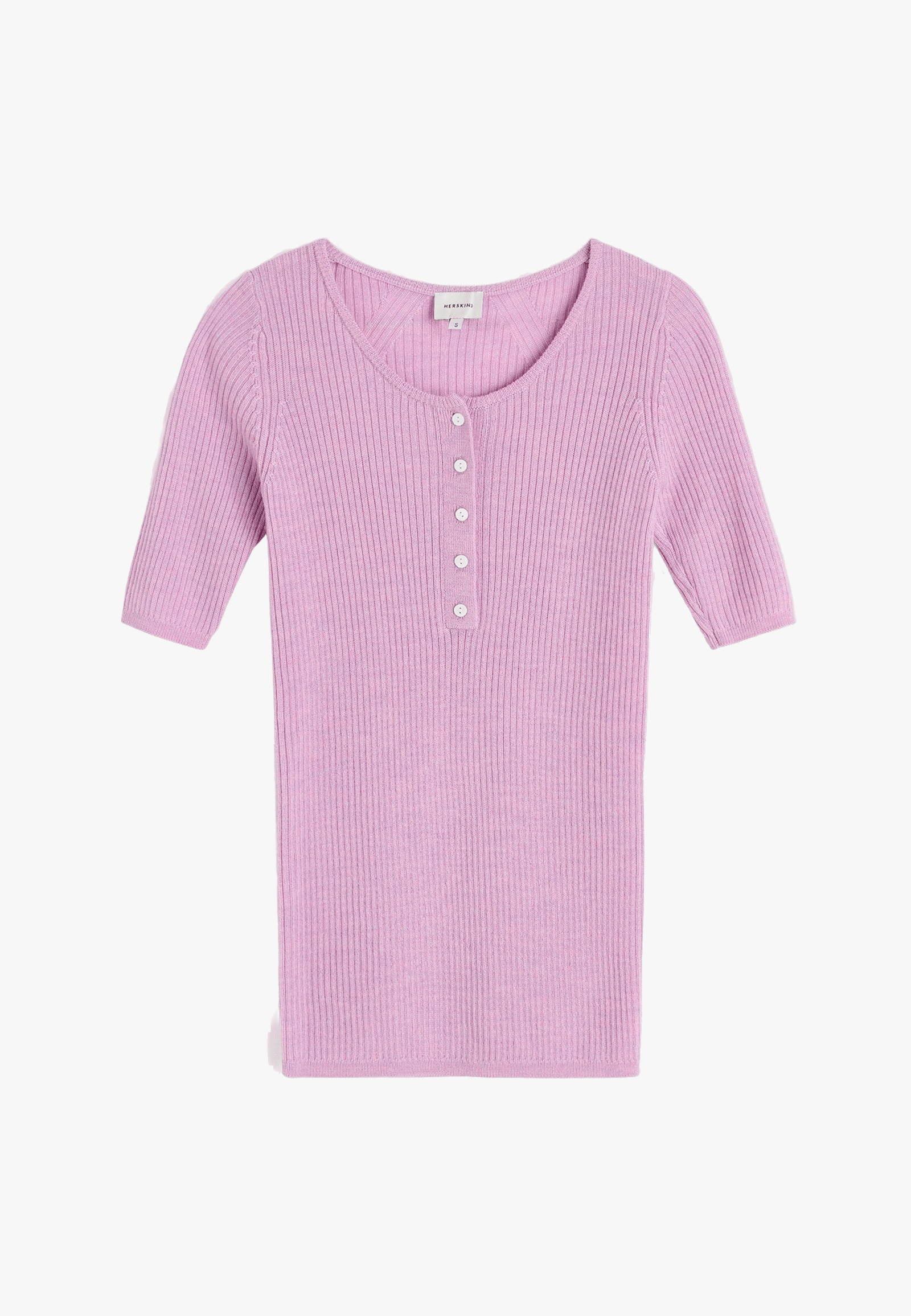 Agnes Knit Blouse - Pink made by HERSKIND