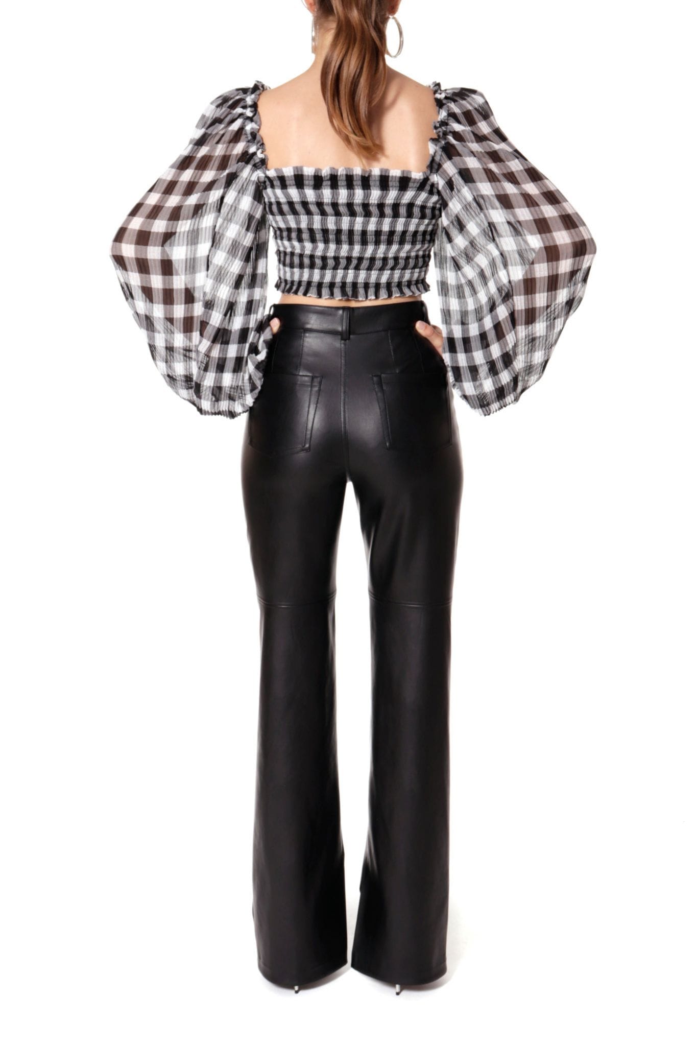 Pants Nora Cynical Black made by HALEWSKI