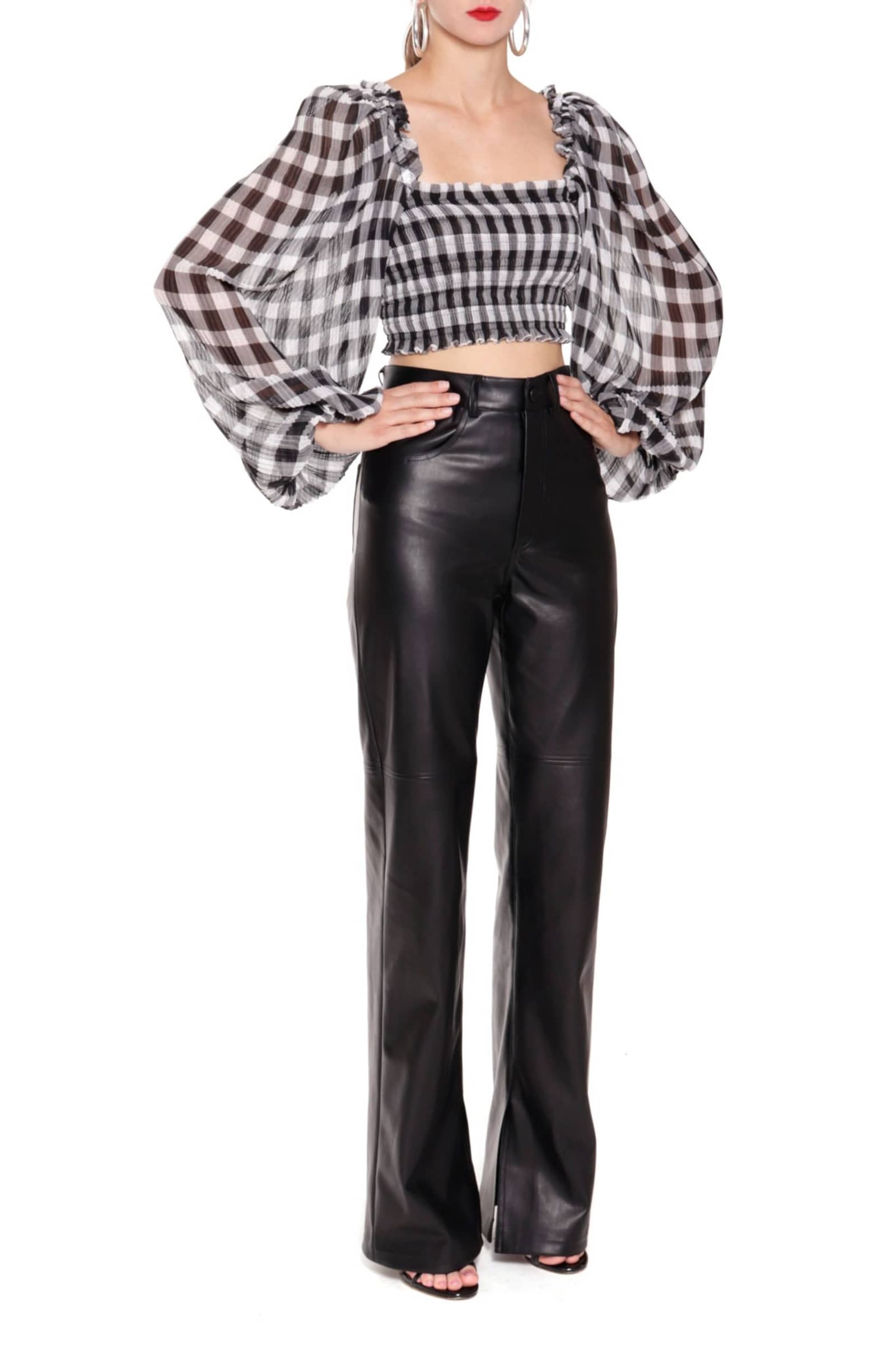 Pants Nora Cynical Black made by HALEWSKI