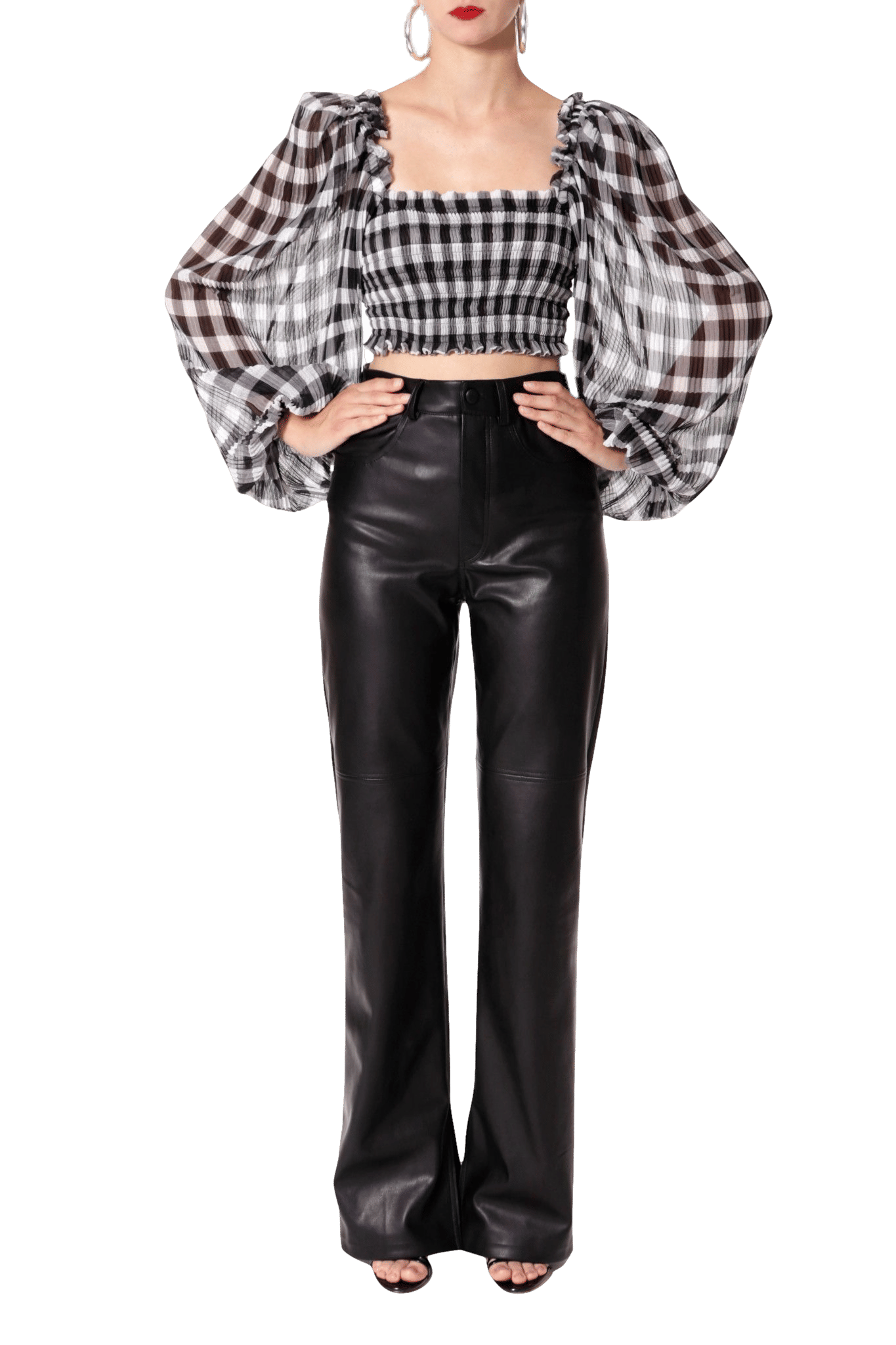 Pants Nora Cynical Black made by HALEWSKI