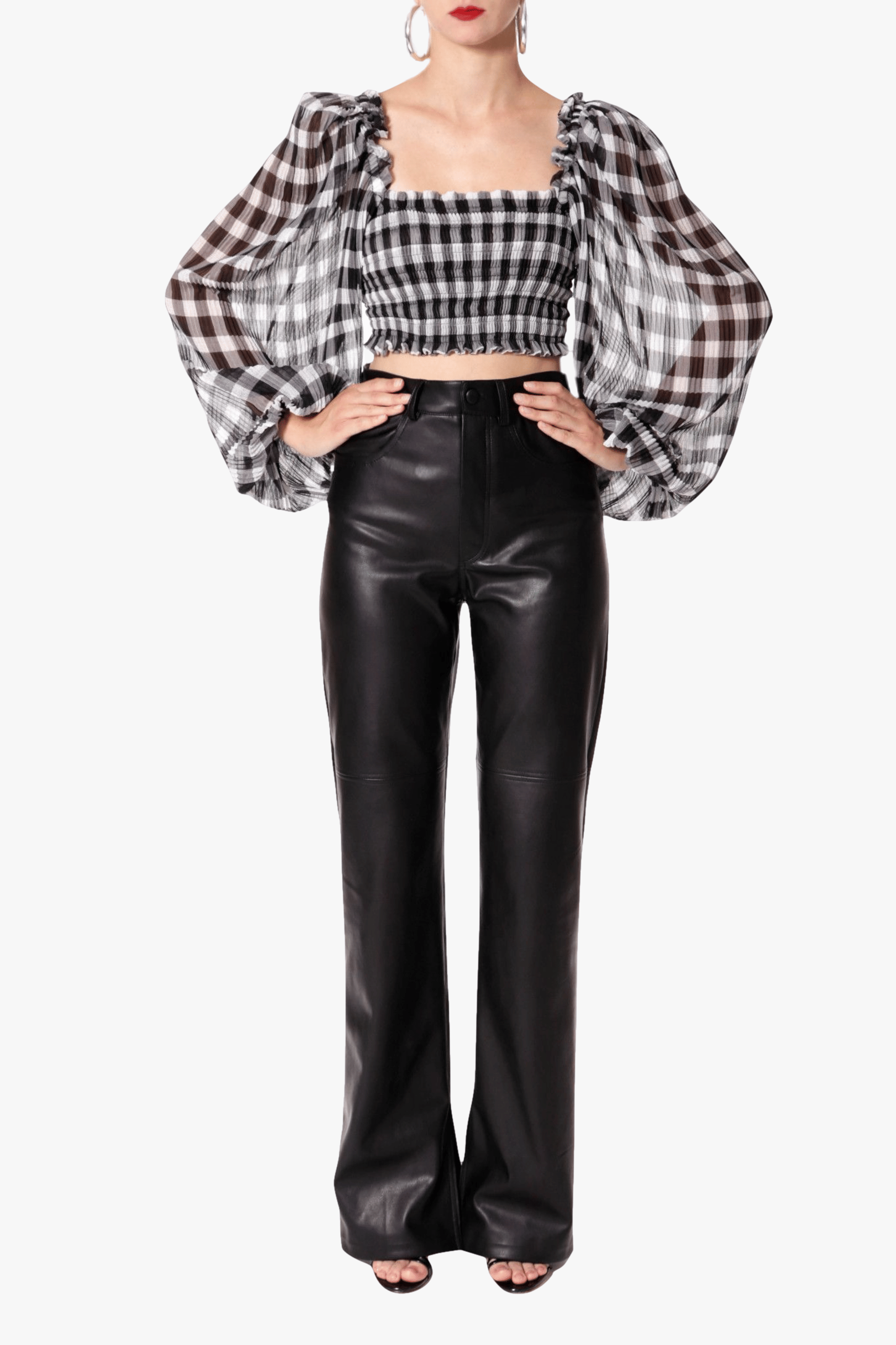 Pants Nora Cynical Black made by HALEWSKI