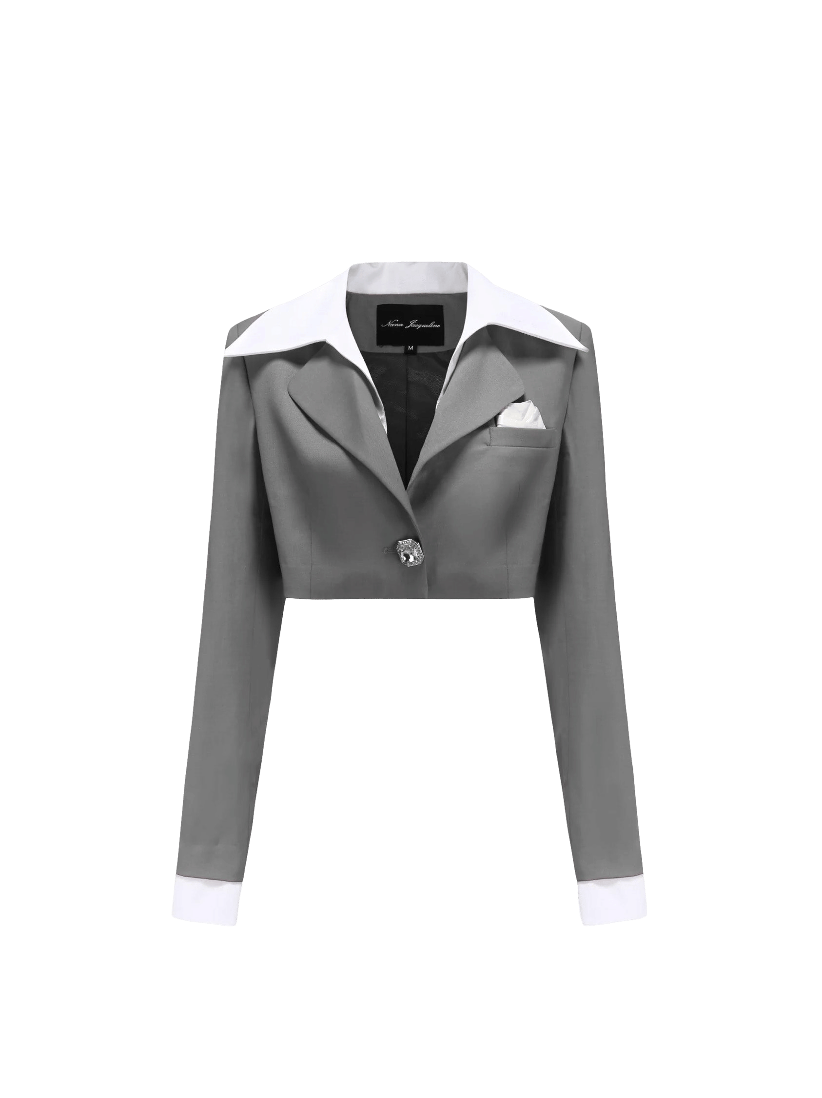 Charlotten Blazer (Grey) in Grey made by Nana Jacqueline