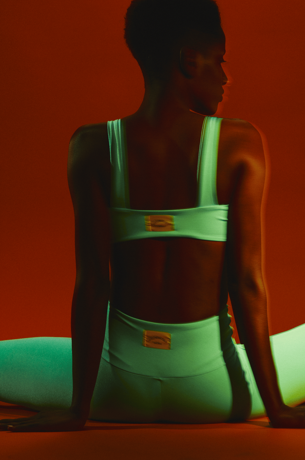 Ola Pants Active in Green made by BAOBAB