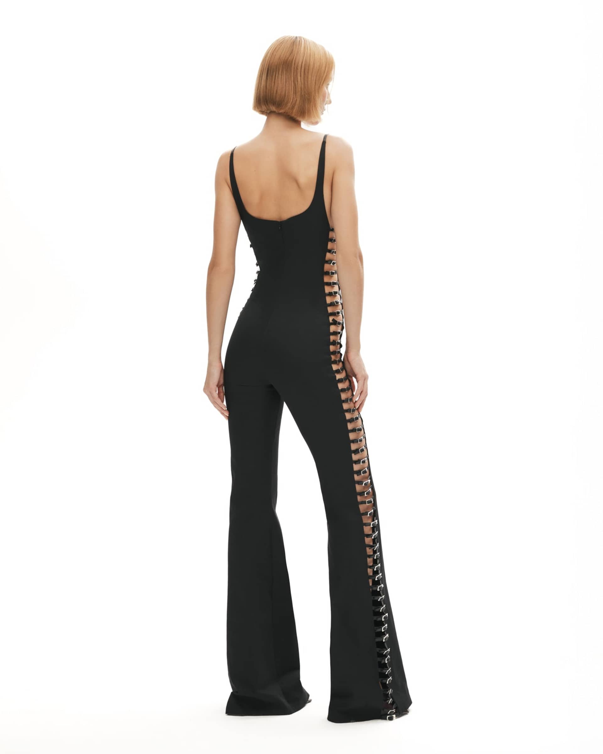 Provocatrix Jumpsuit In Black made by Khela