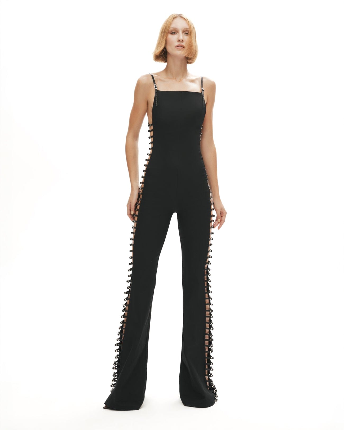 Provocatrix Jumpsuit In Black made by Khela
