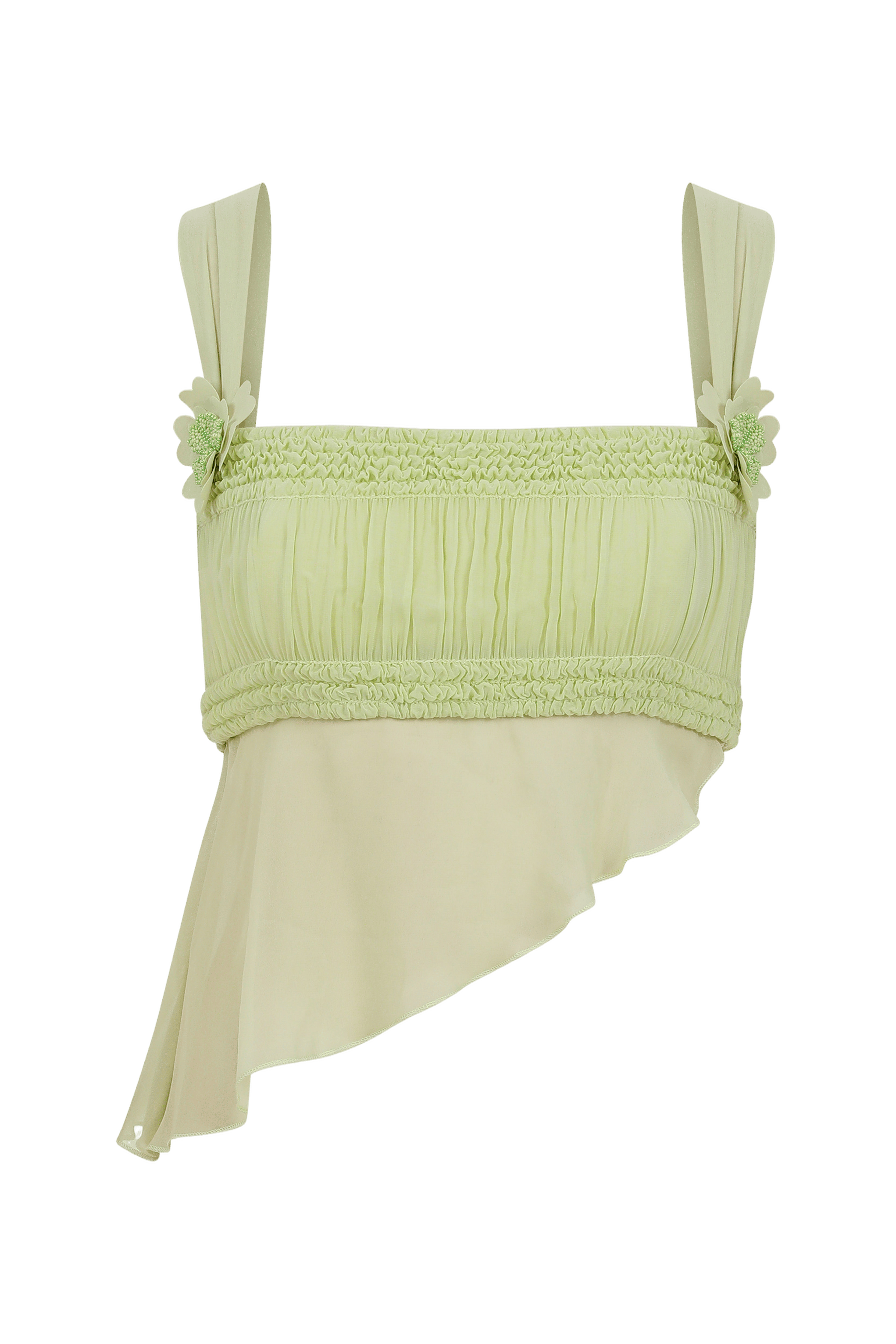 Chloranthus Floral Top made by Declara