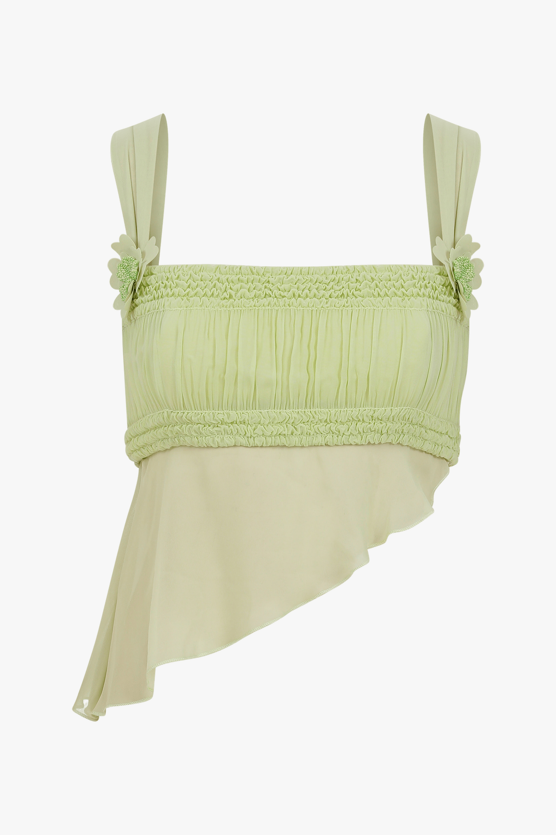 Chloranthus Floral Top made by Declara