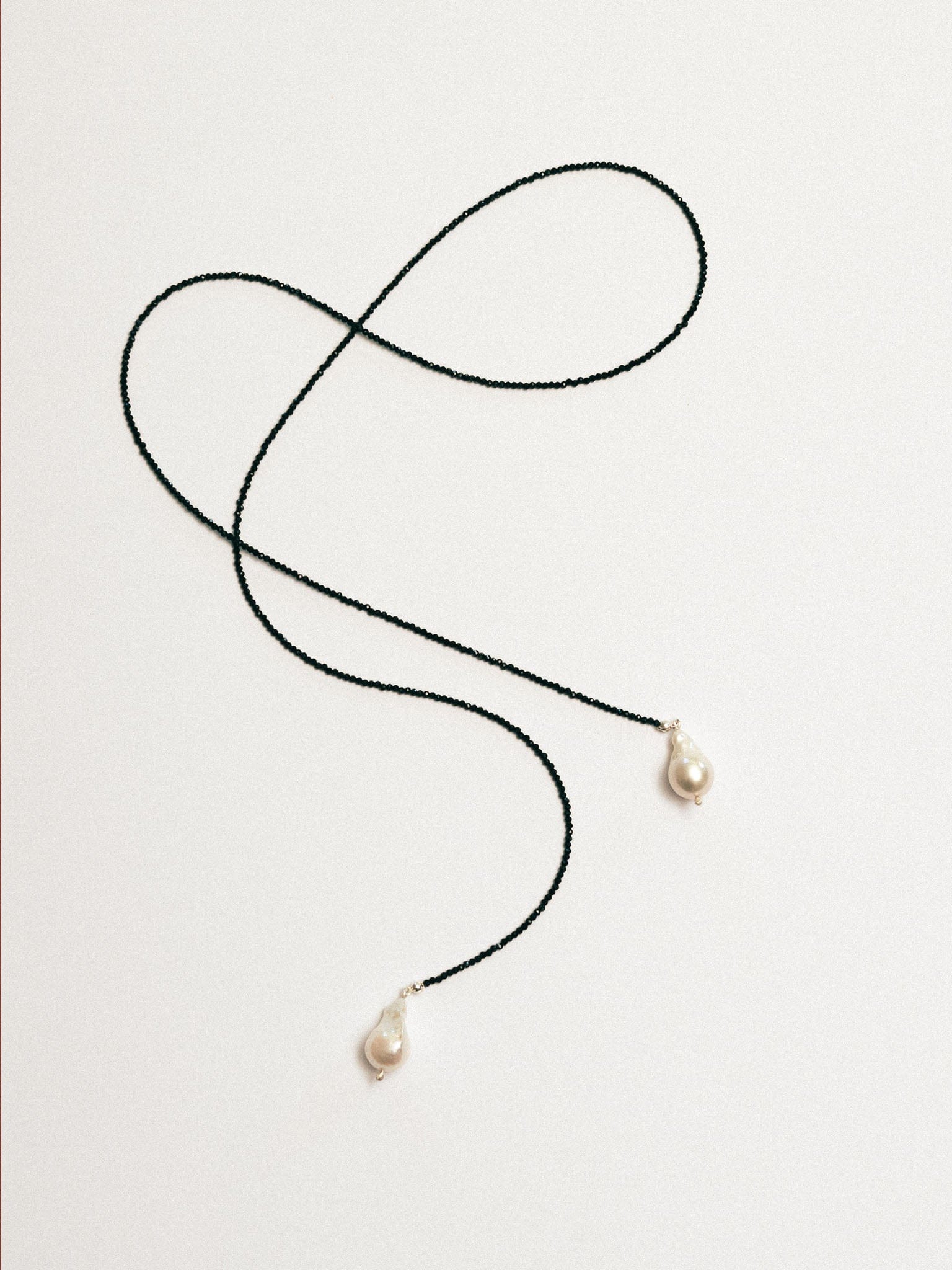 Black Swan Wrap Necklace made by Eva Remenyi