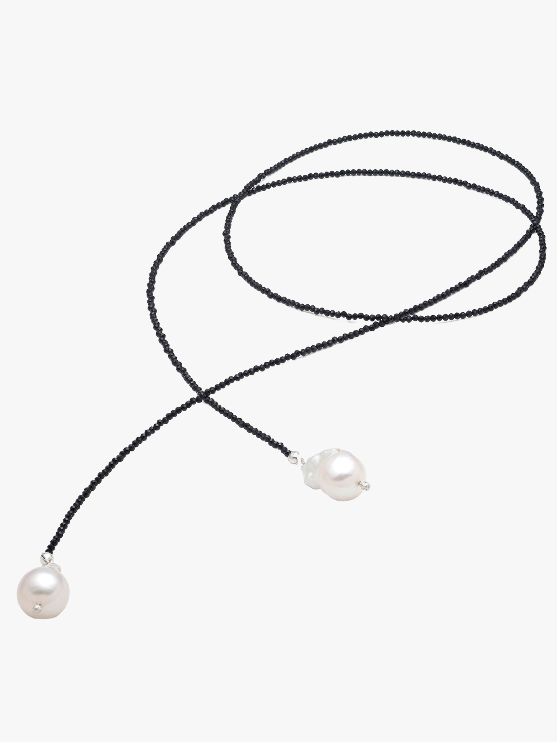 Black Swan Wrap Necklace made by Eva Remenyi