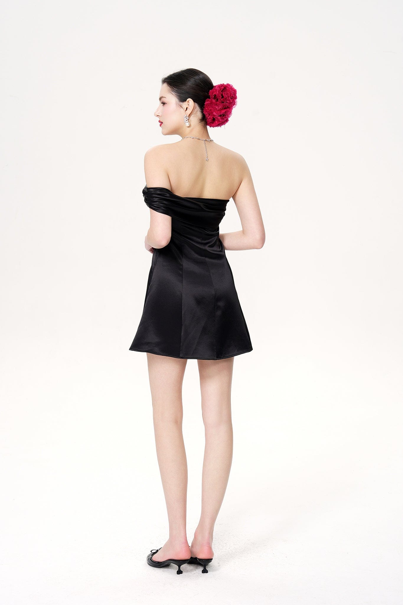 Cornelia Dress (Black) made by Nana Jacqueline