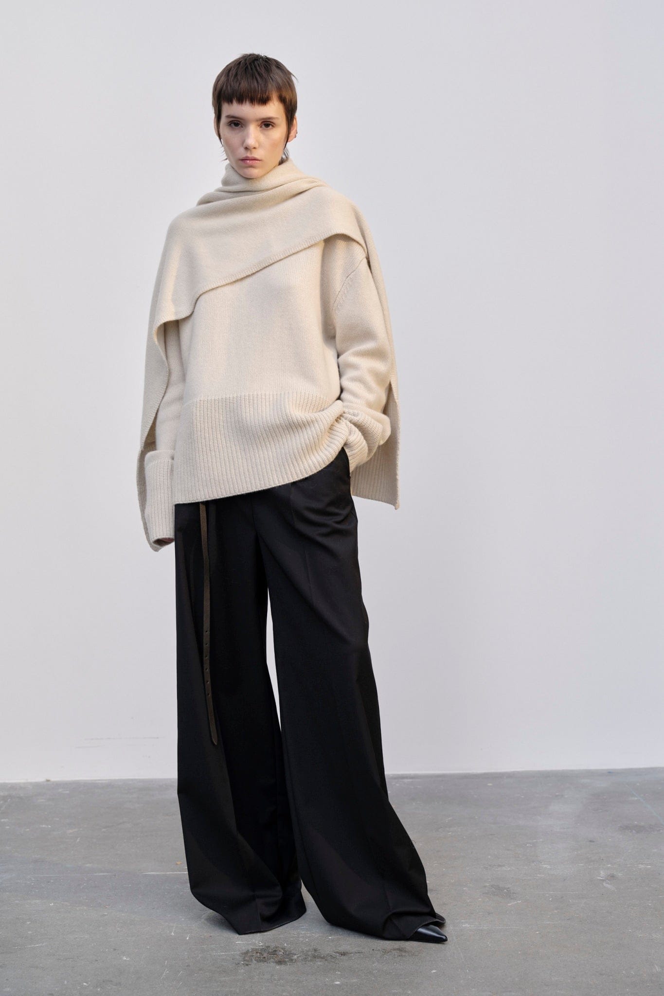 Juna Knit Turtleneck - Creme made by HERSKIND