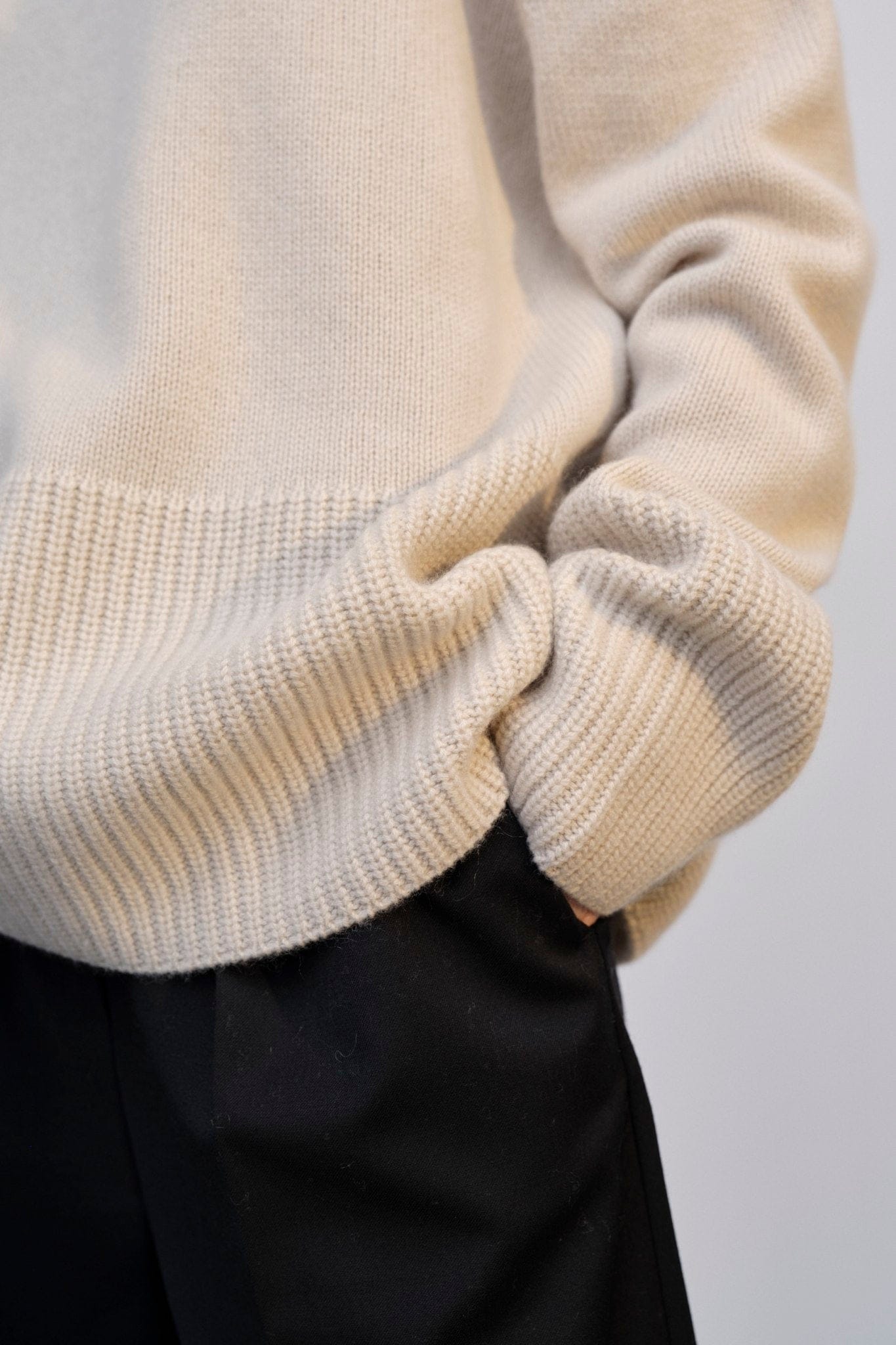 Juna Knit Turtleneck - Creme made by HERSKIND