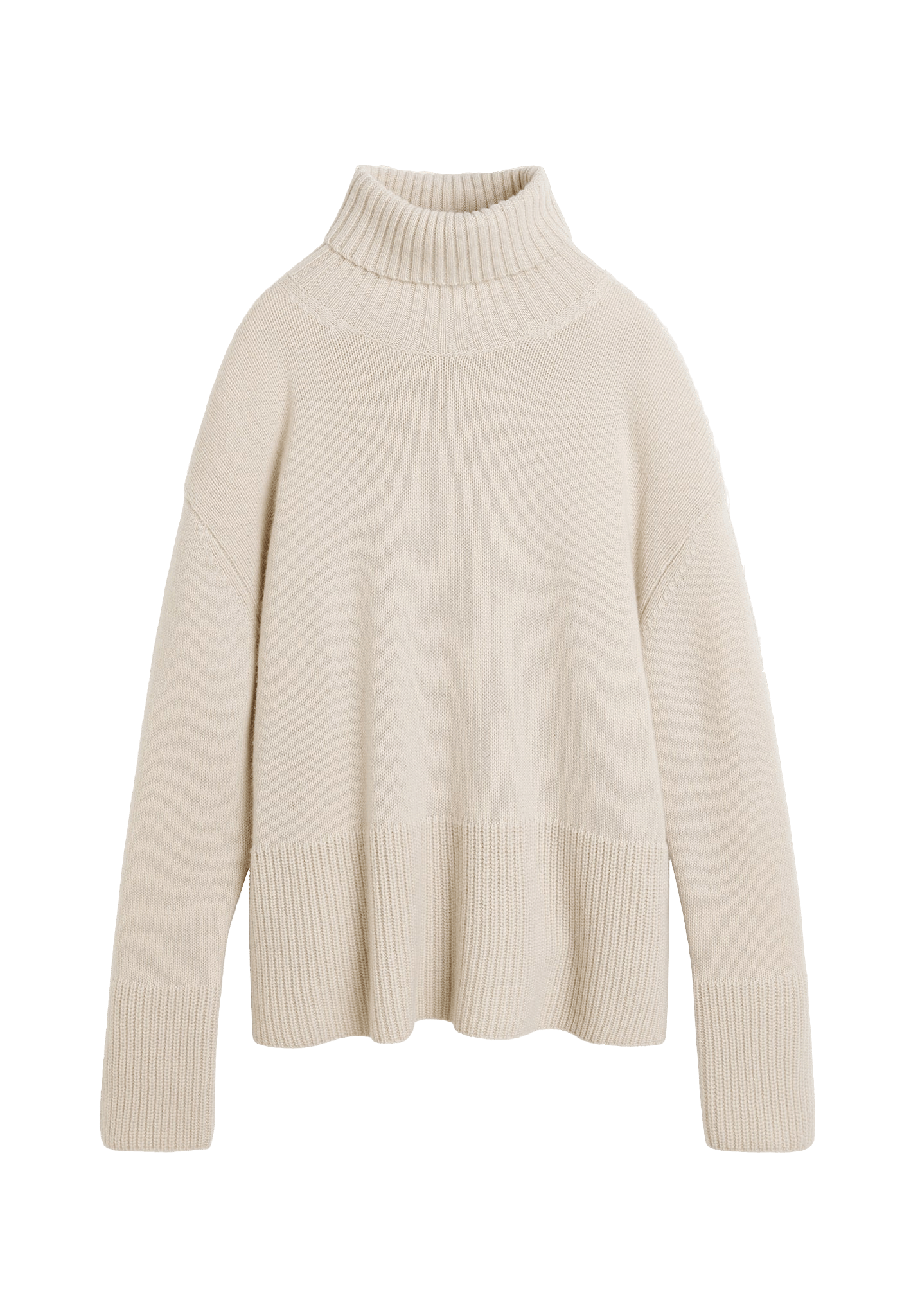 Juna Knit Turtleneck - Creme made by HERSKIND