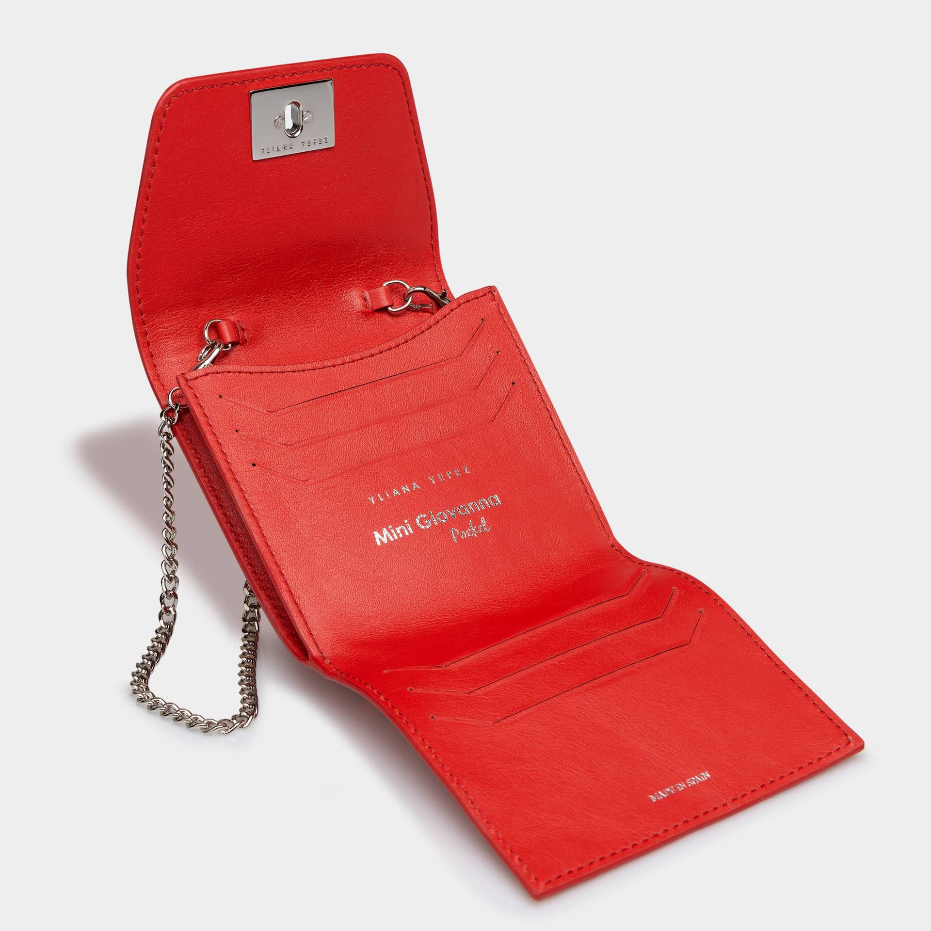 Mini Giovanna Pocket orange made by Yliana Yepez