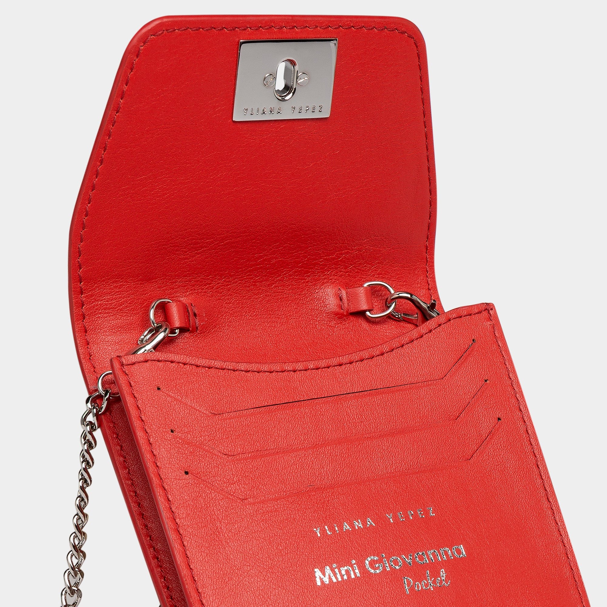 Mini Giovanna Pocket orange made by Yliana Yepez