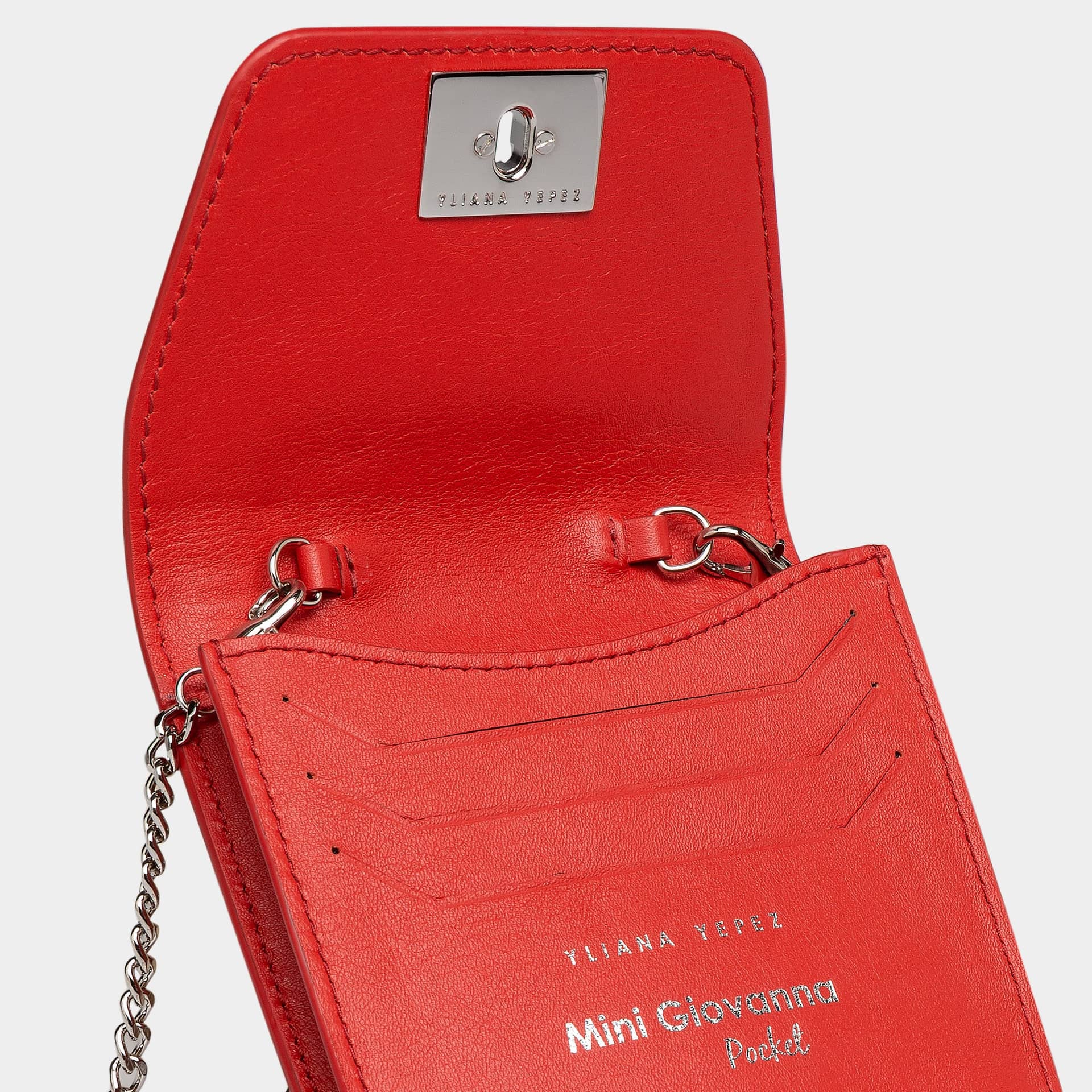 Mini Giovanna Pocket orange made by Yliana Yepez