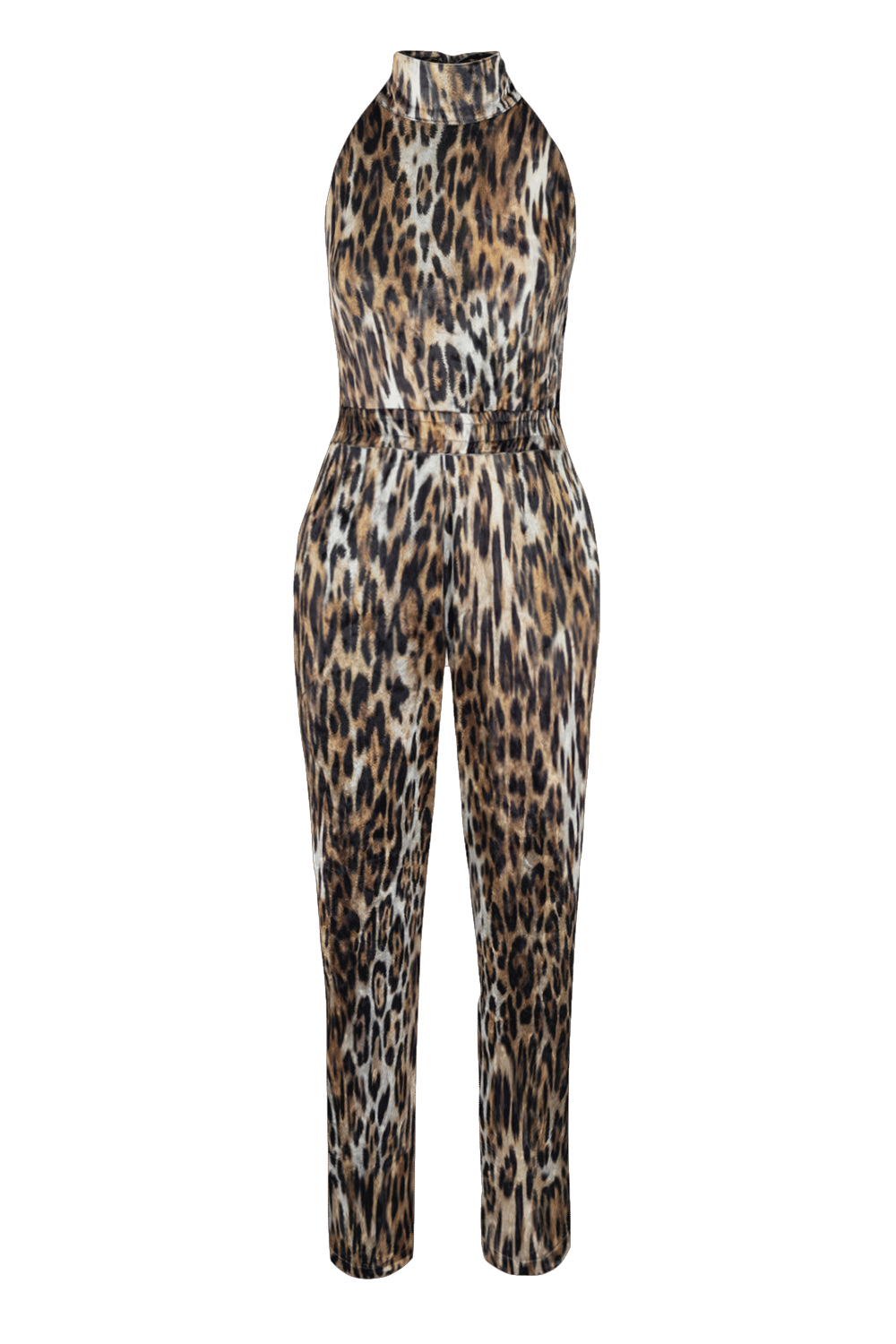Tina Leopard Jumpsuit made by Lora Istanbul