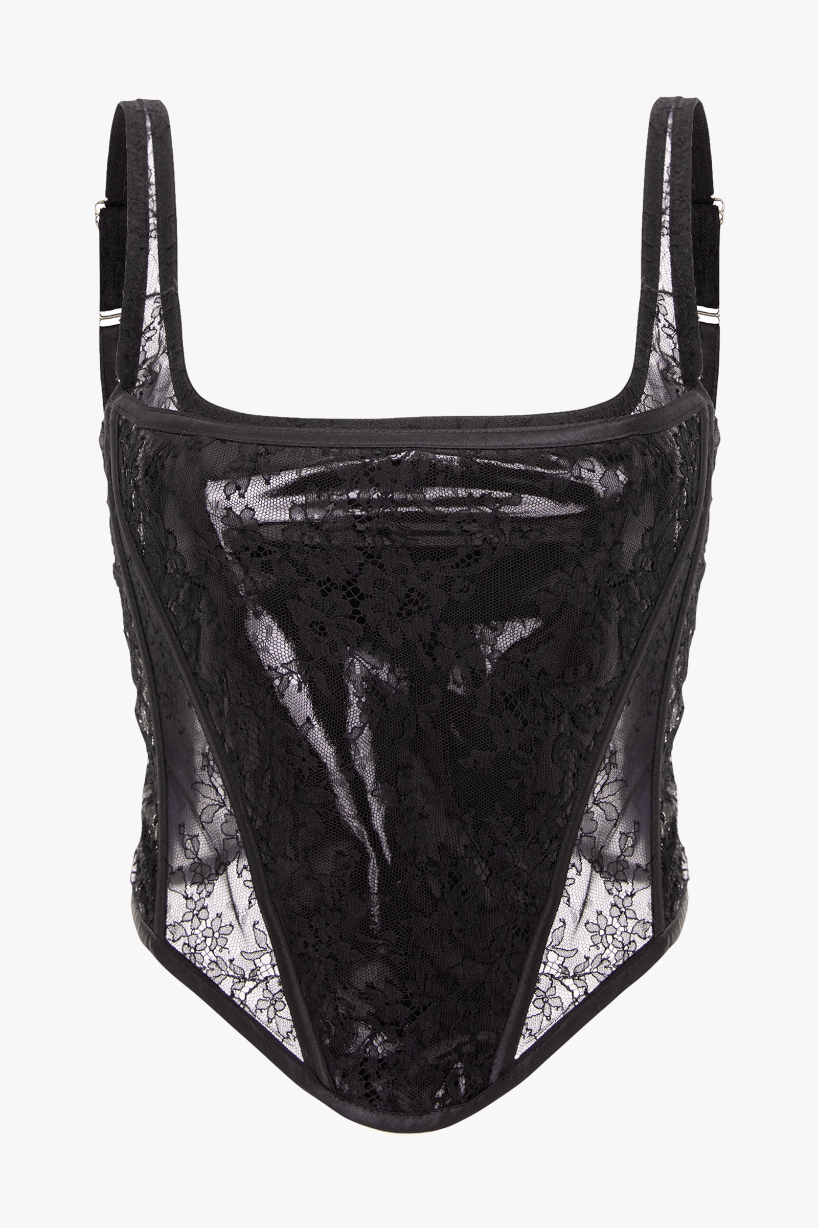 Victoria Vinylin Lace in Black made by Aureliana