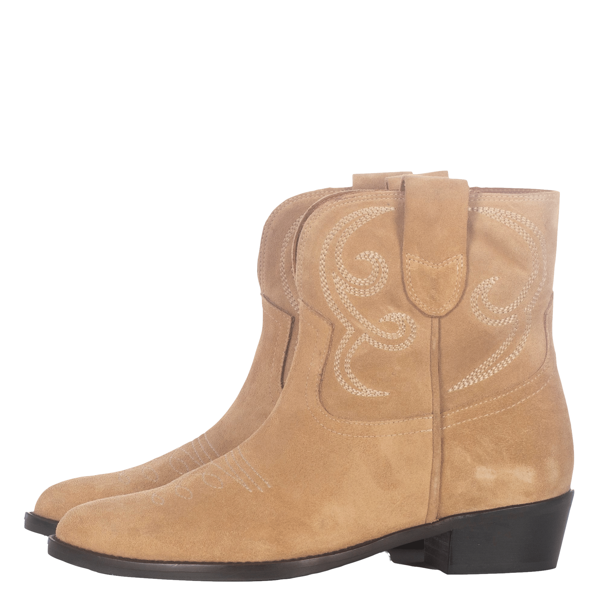 PUJA SAND ANKLE BOOTS in Brown made by Toral