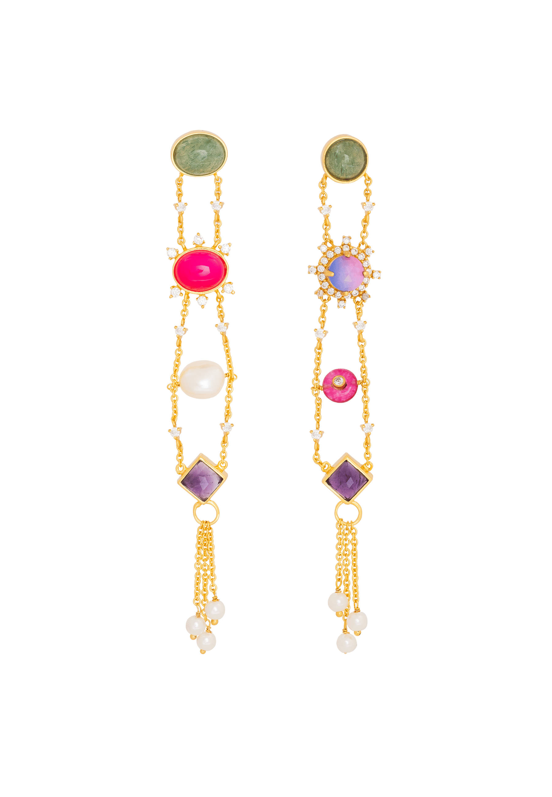 Pendientes Galatea Multicolor made by Lavani Jewels