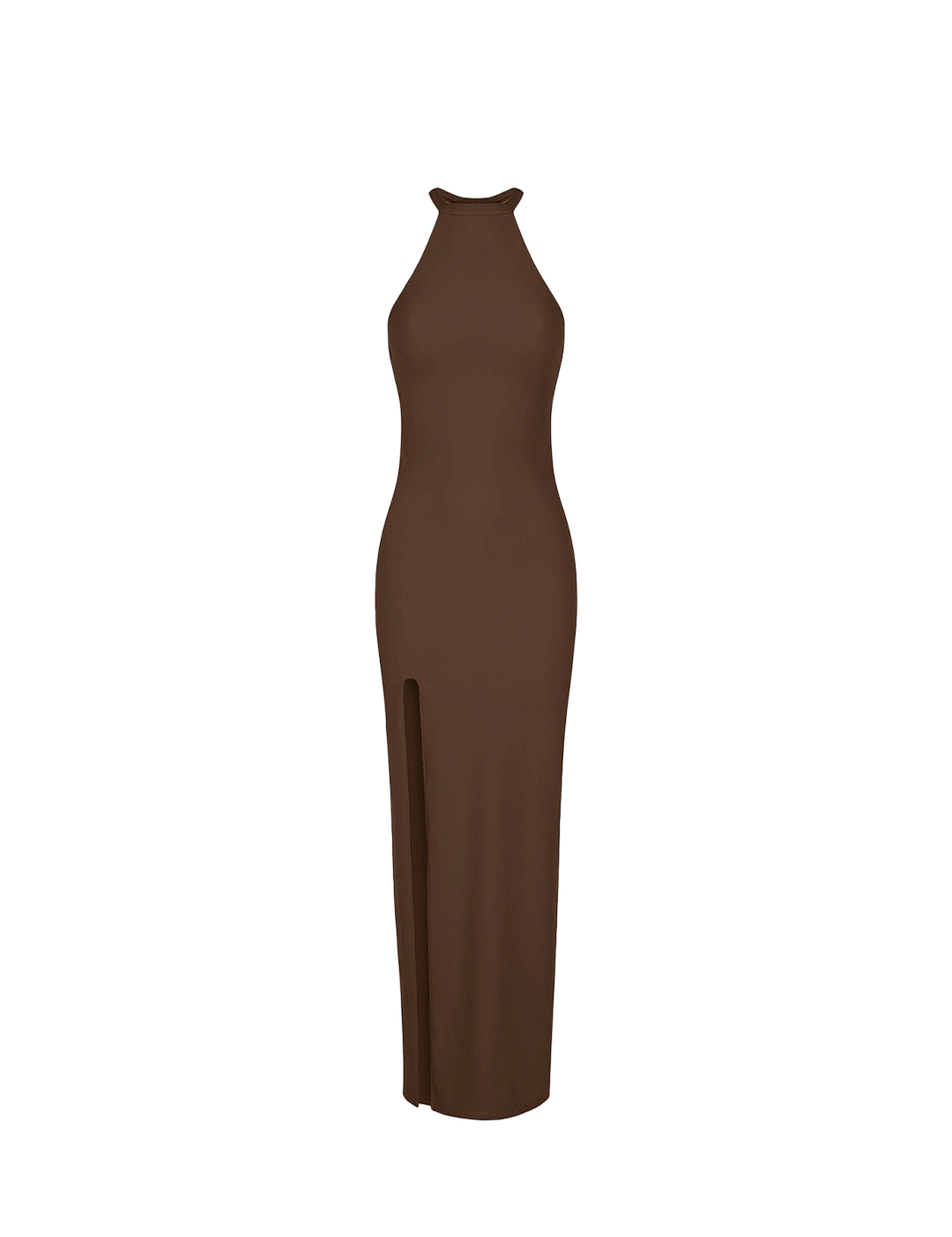 OLIVIA MAXI DRESS BROWN - LIMITED EDITION made by 710 Studio