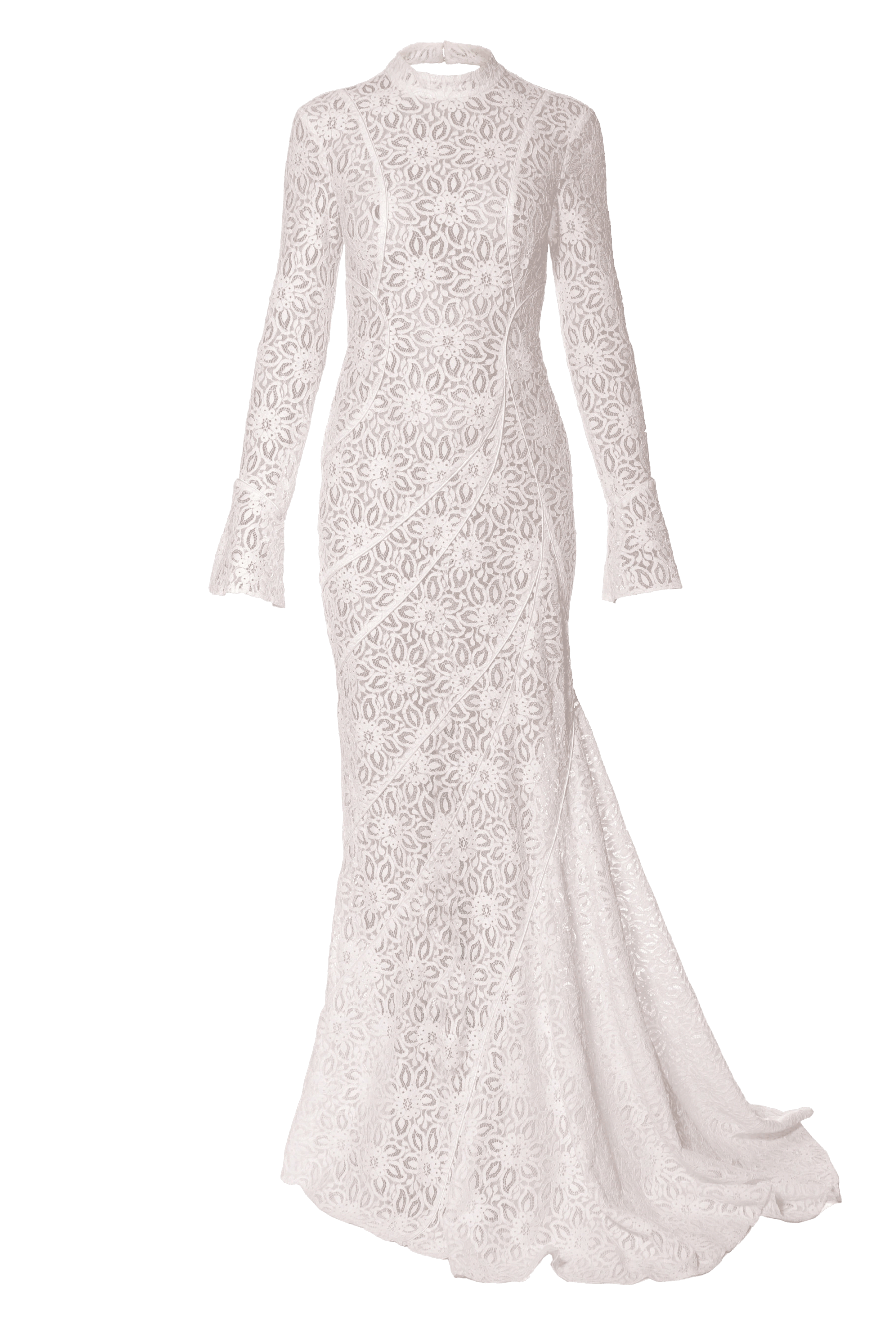 Dress Cameron Off White made by HALEWSKI