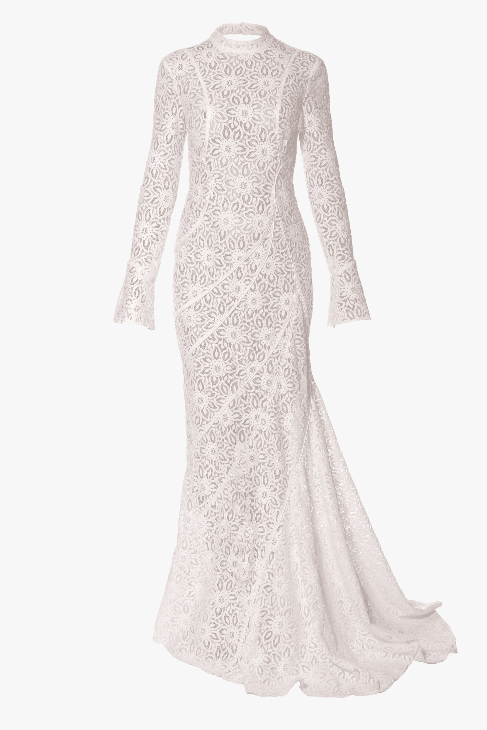 Dress Cameron Off White made by HALEWSKI