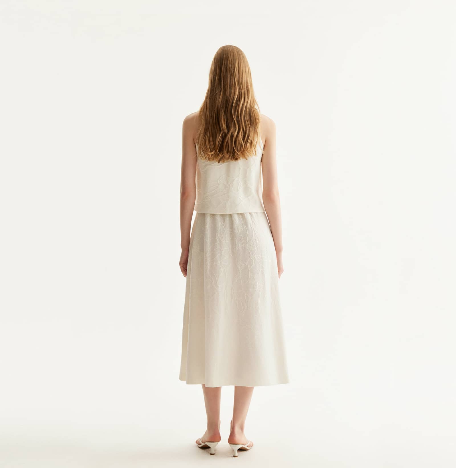 CHINESE STYLE FLORAL TEXTURED WAISTCOAT made by CRUSH Collection