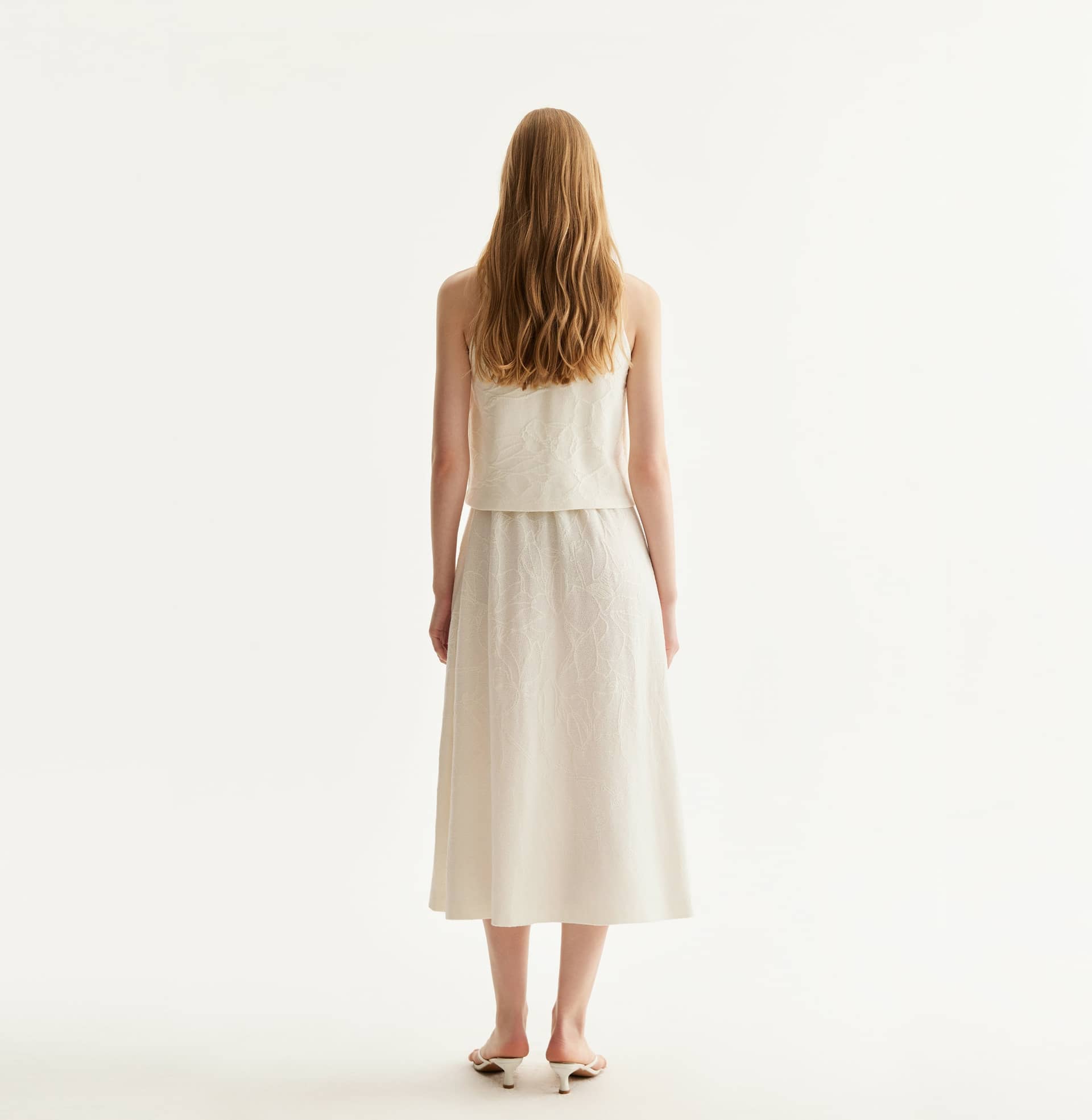 CHINESE STYLE FLORAL TEXTURED WAISTCOAT made by CRUSH Collection