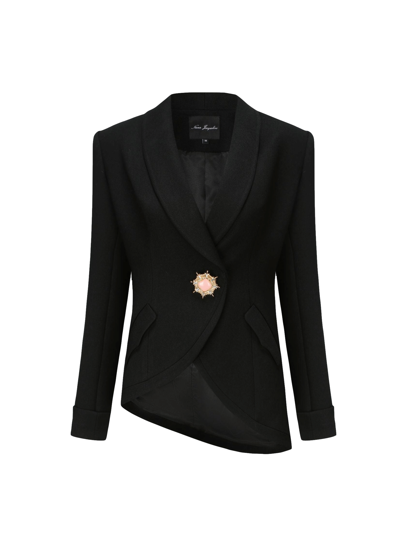 Brooke Suit Jacket (Black) in Black made by Nana Jacqueline