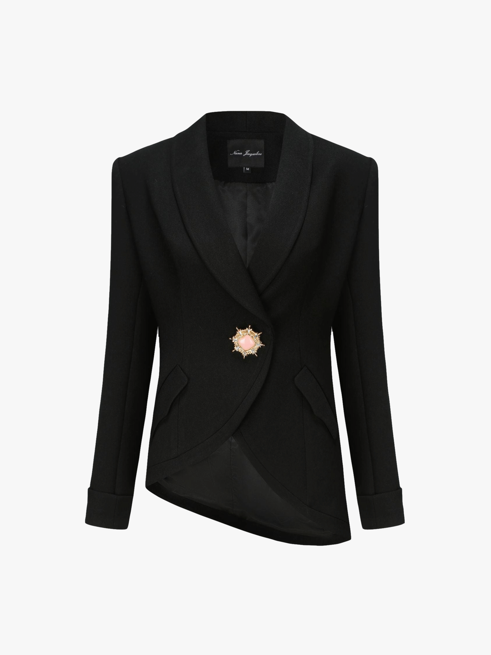 Brooke Suit Jacket (Black) in Black made by Nana Jacqueline