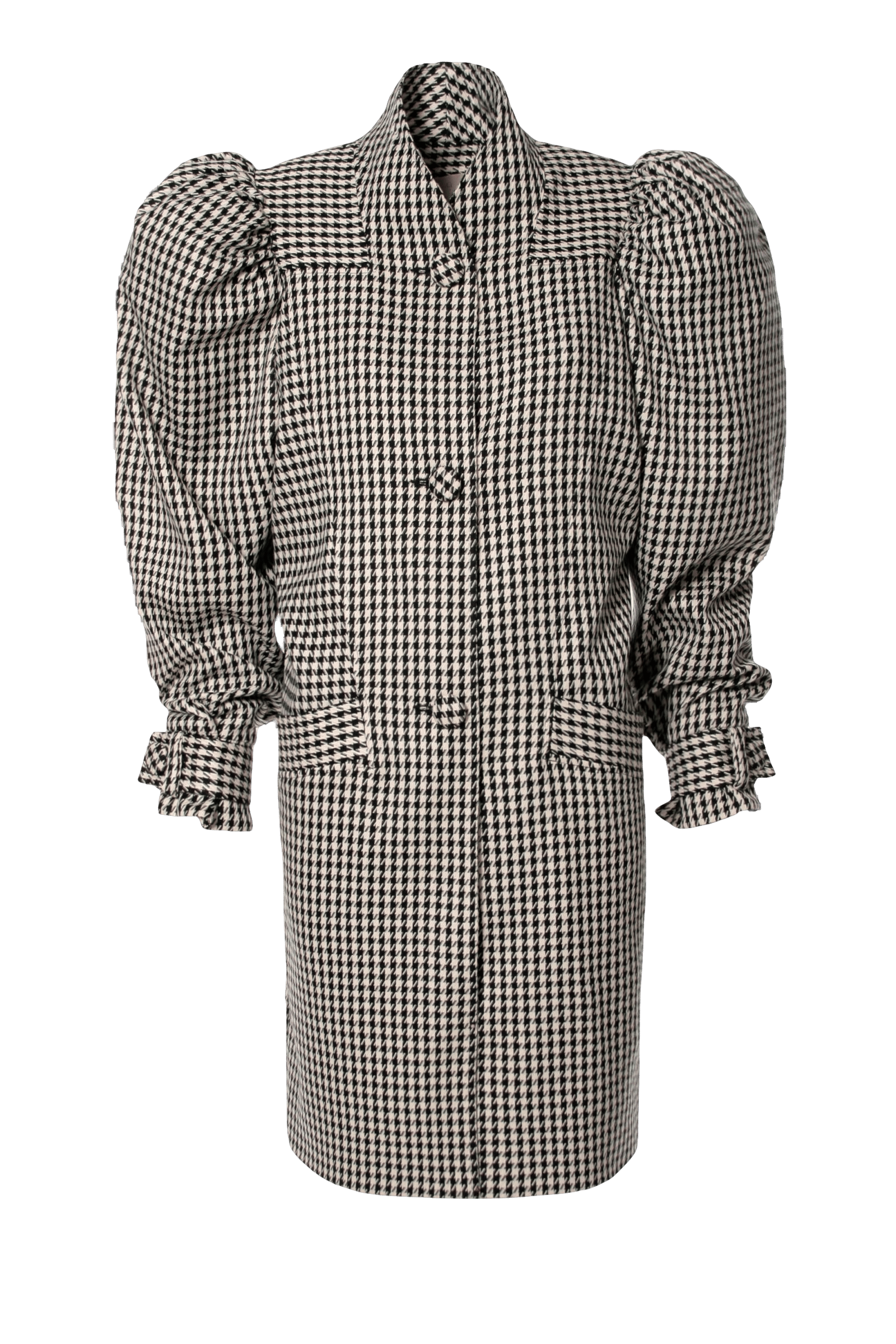 Coat Marion Très Chic in Multi color made by HALEWSKI