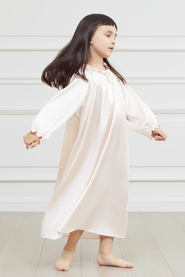 Fairy Silk Kid’s Nightgown made by MANITO