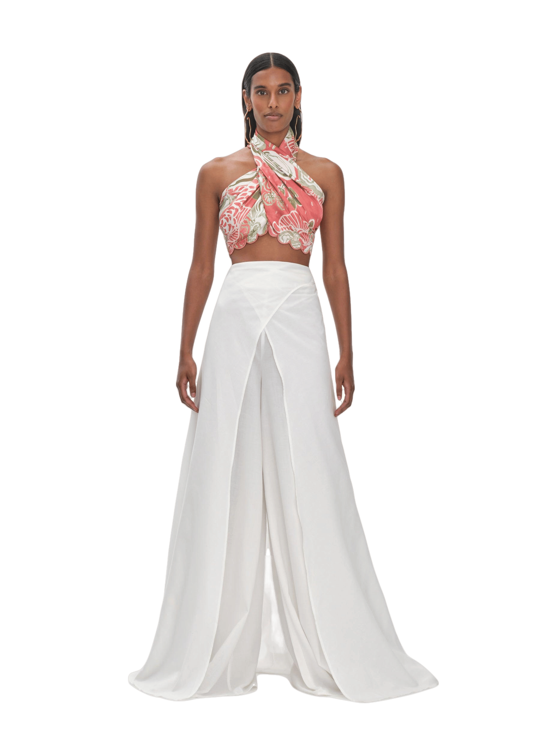 THEMA IVORY PANTS made by Andrea Iyamah