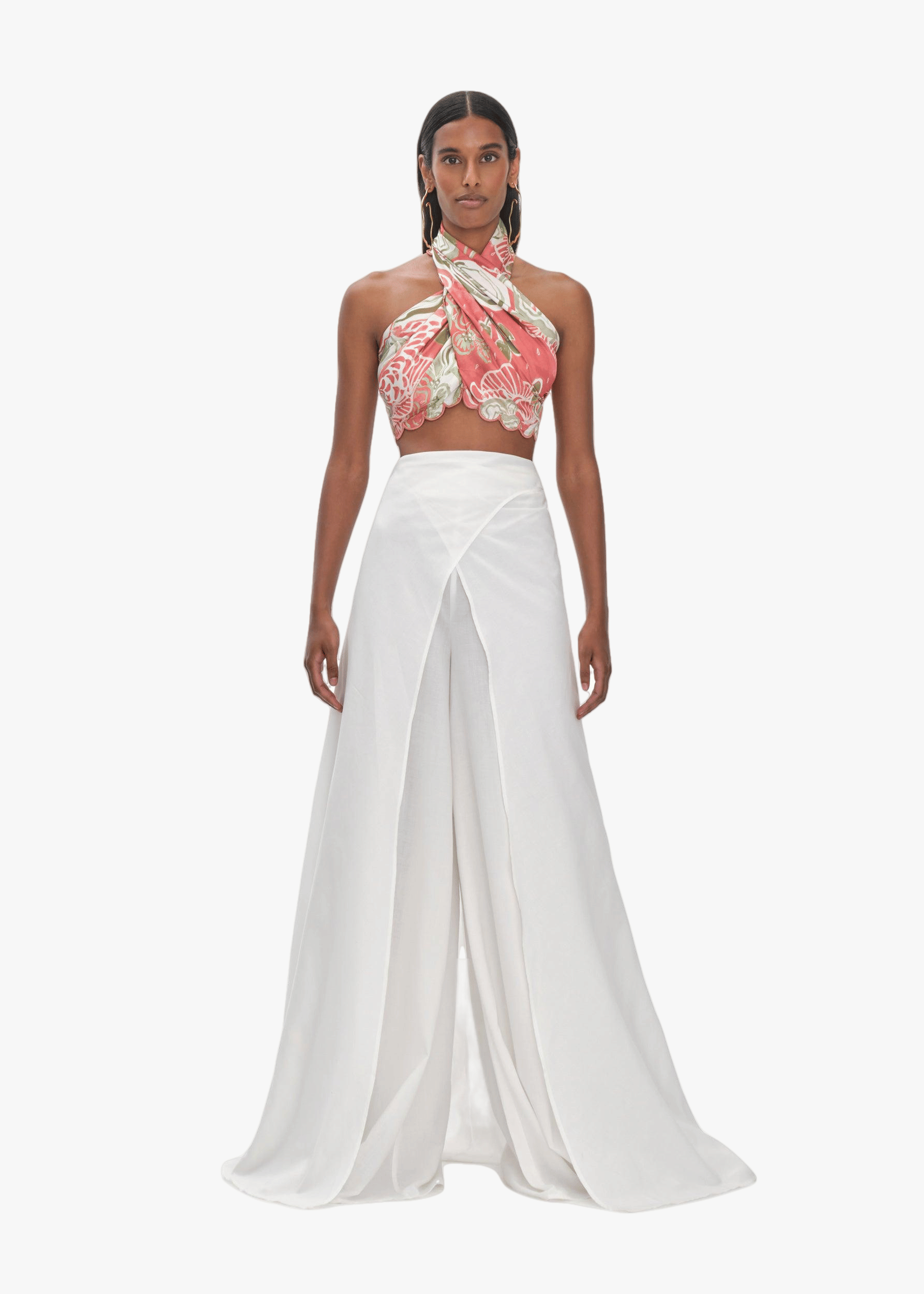 THEMA IVORY PANTS made by Andrea Iyamah