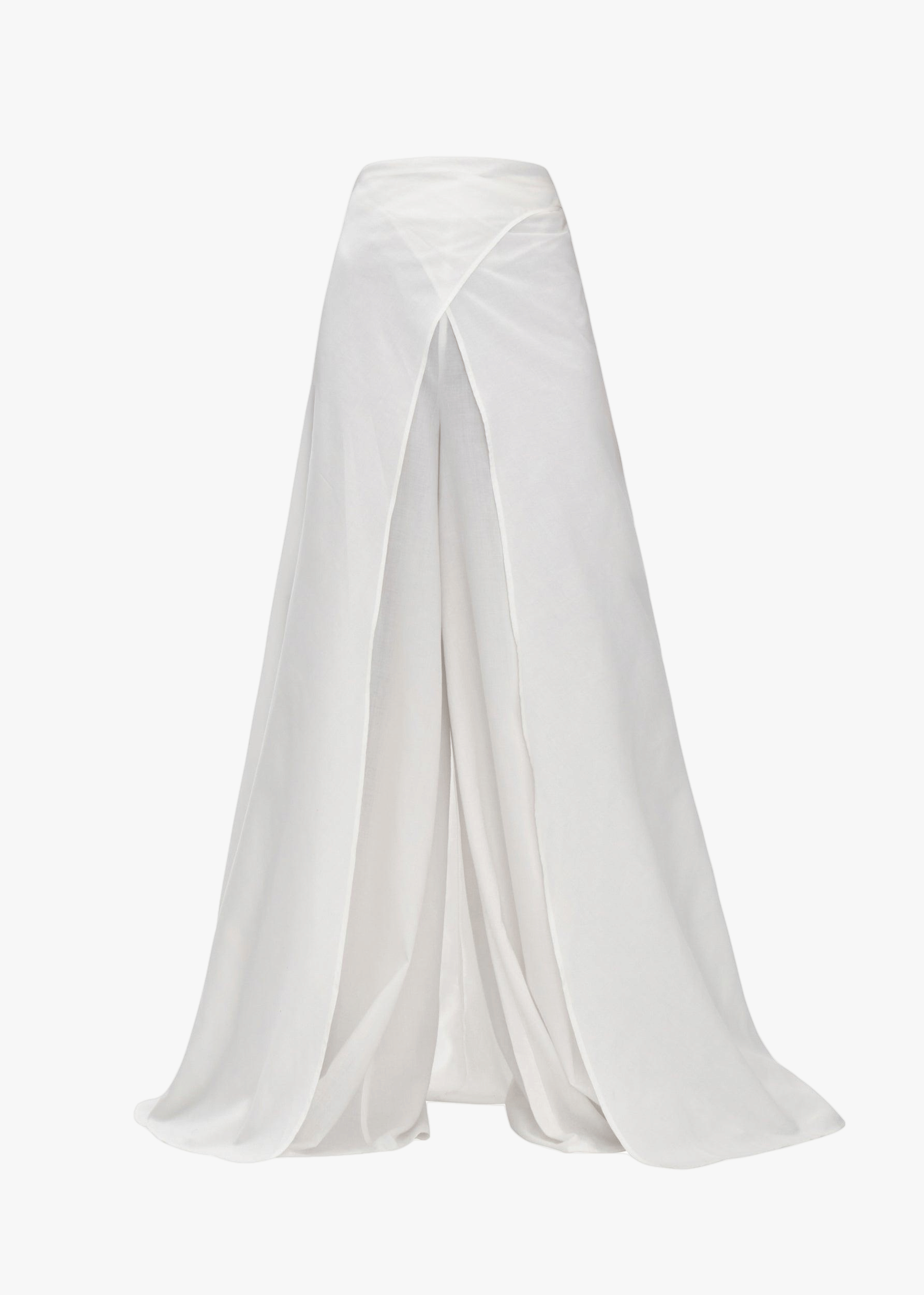 THEMA IVORY PANTS made by Andrea Iyamah