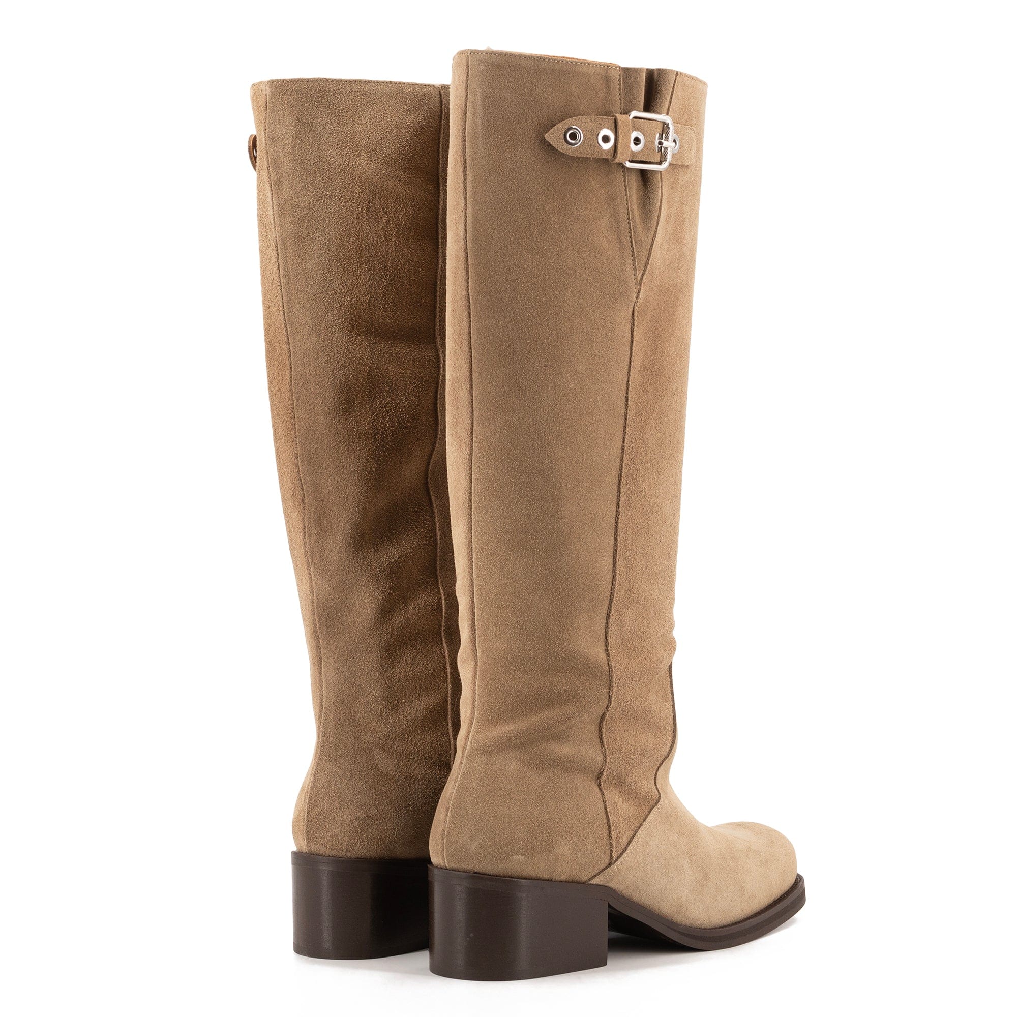 RONNIE SAND BIKER BOOTS made by Toral