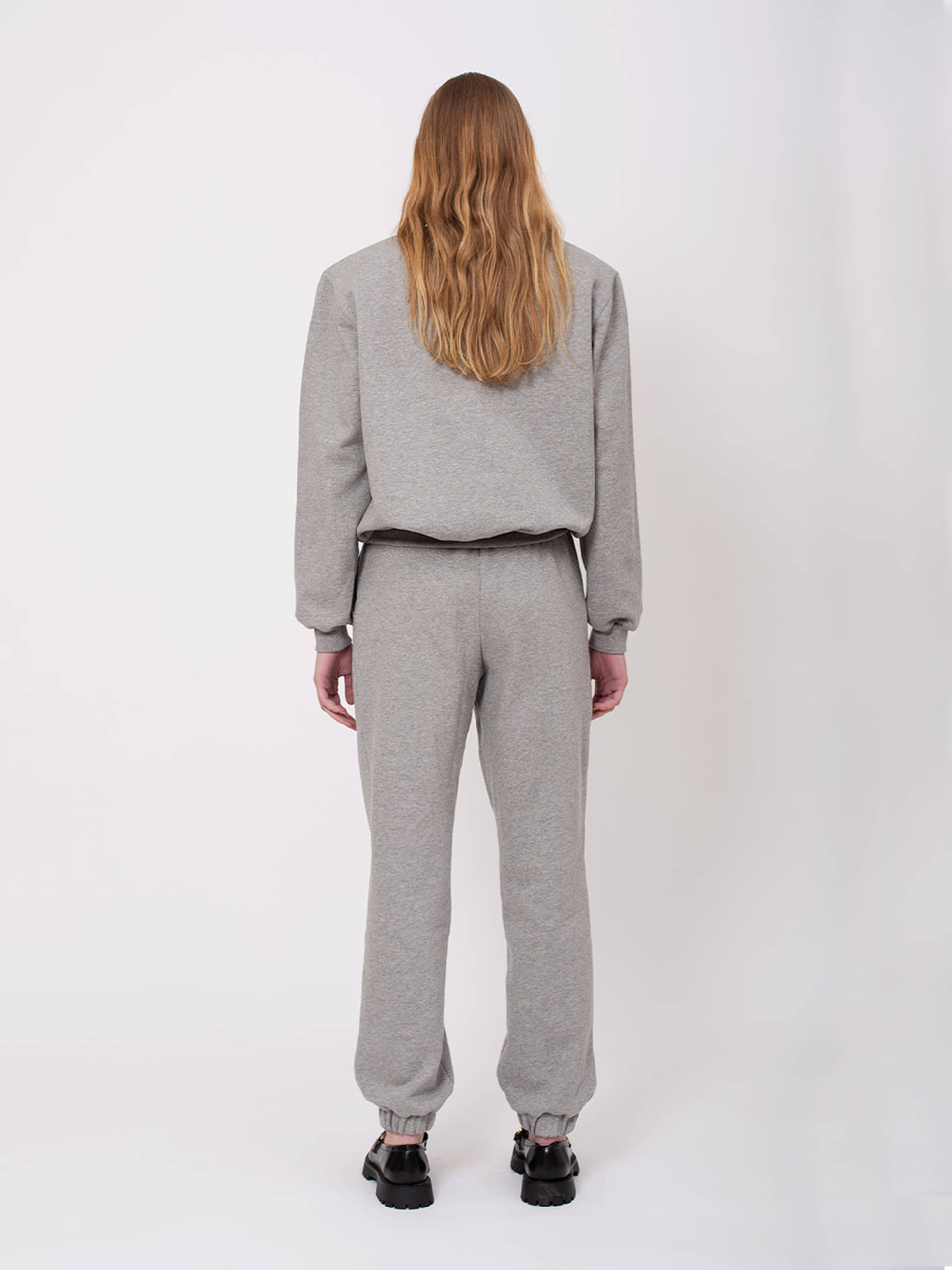 Jackie Sweatshirt in Grey made by AÉRYNE