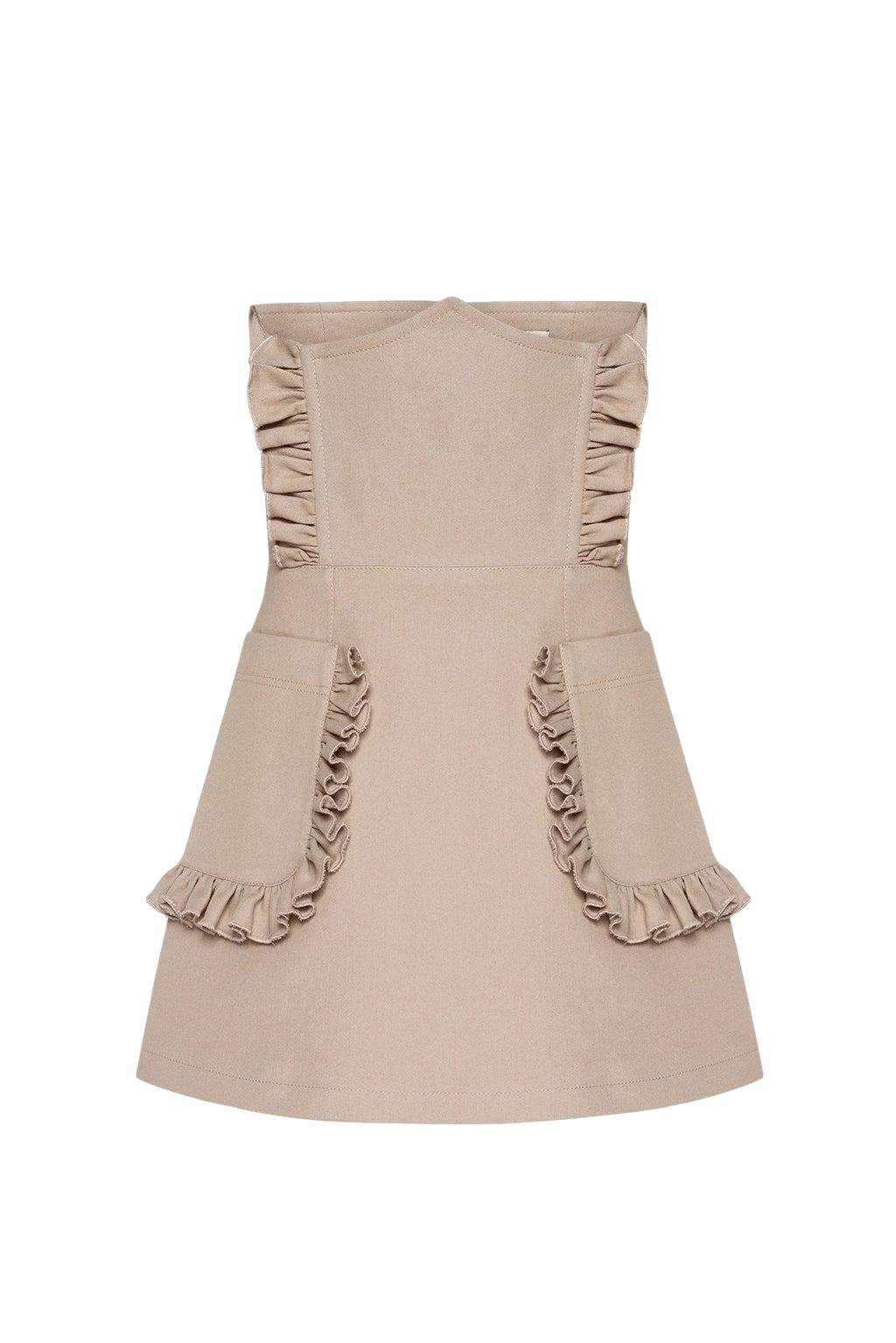 Beige Corset Skirt made by Guranda