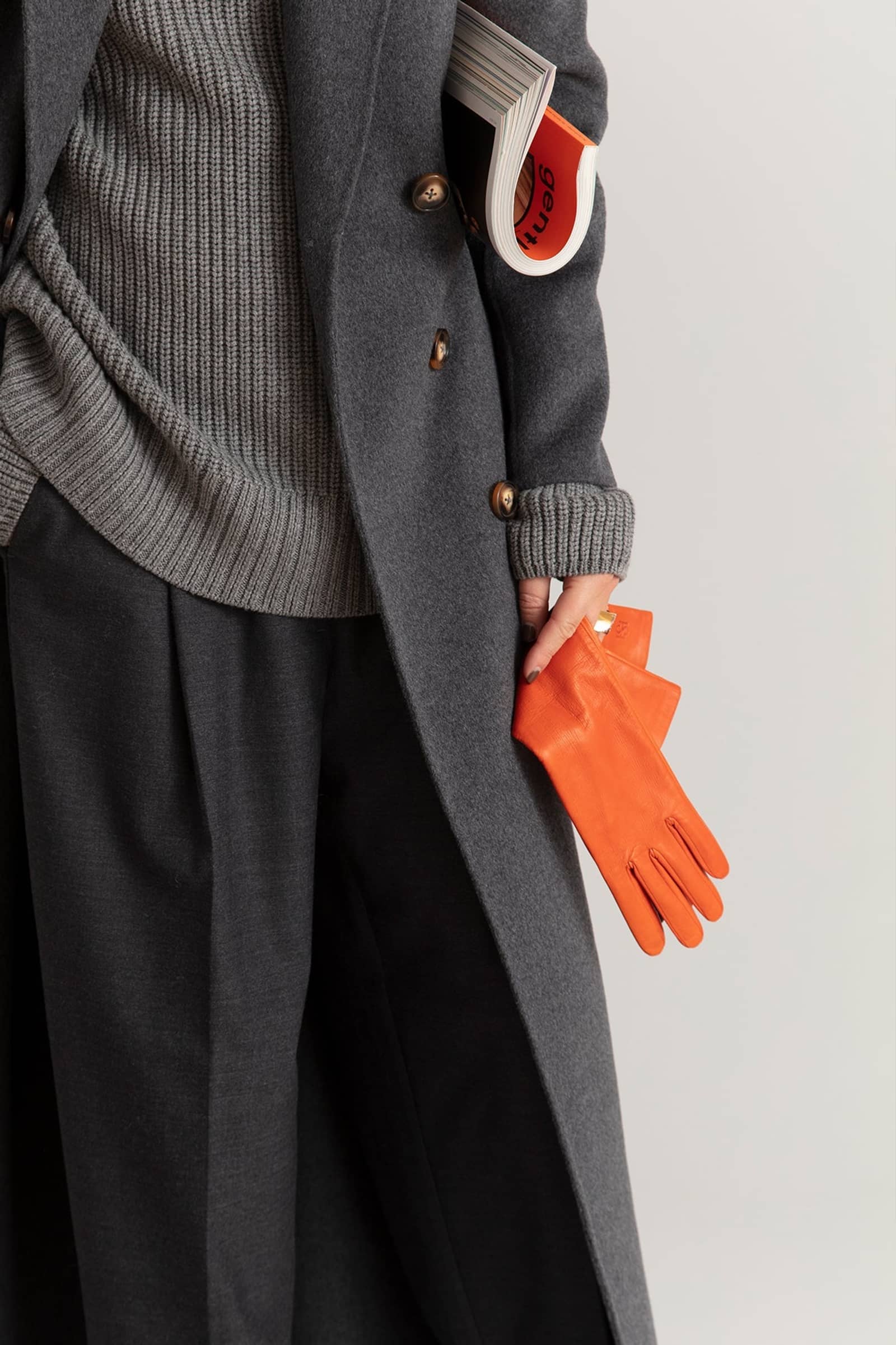 Essentials Long Burnt Orange made by Handsome Stockholm