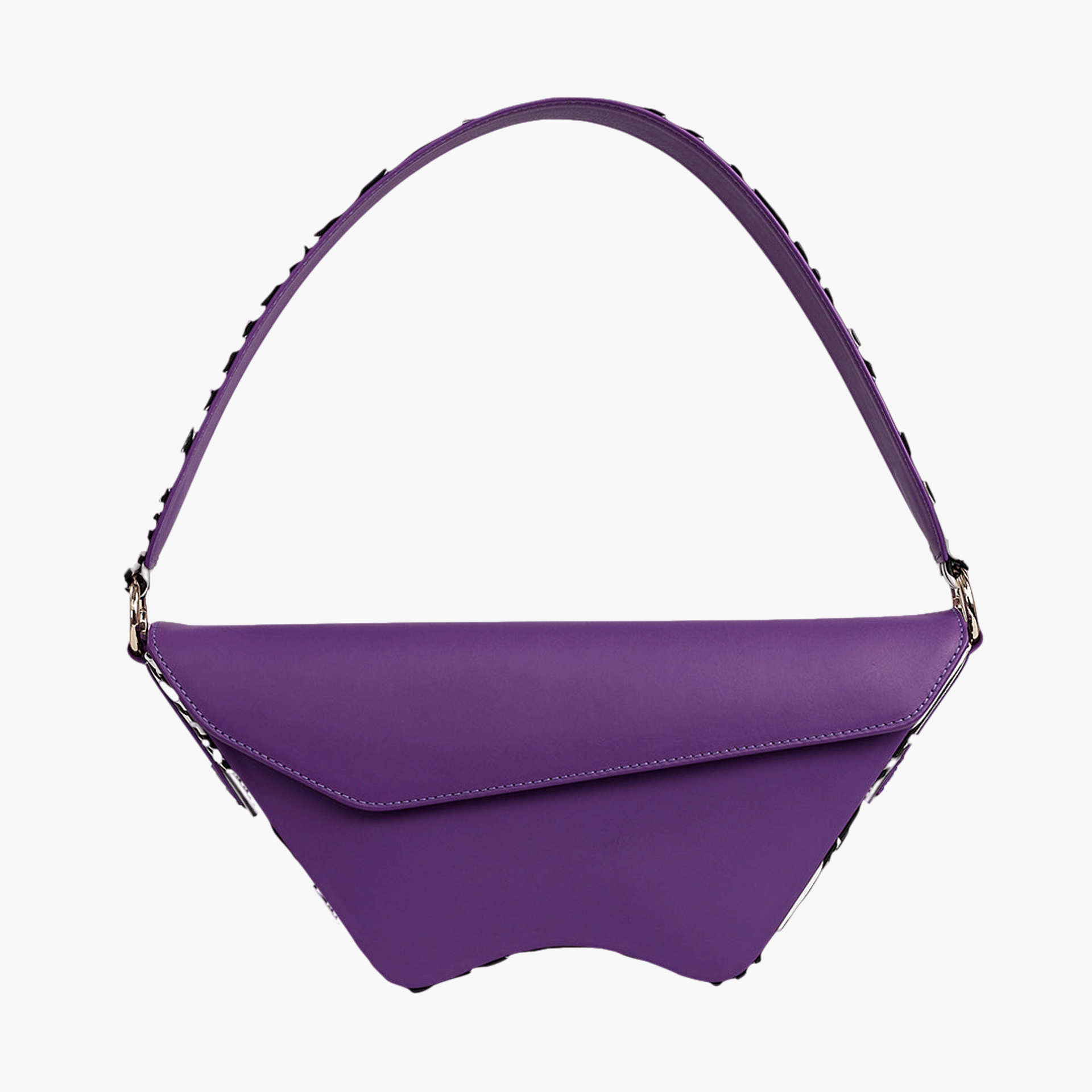 Nadira - Purple x Zebra - Shoulder Bag made by ALIEL