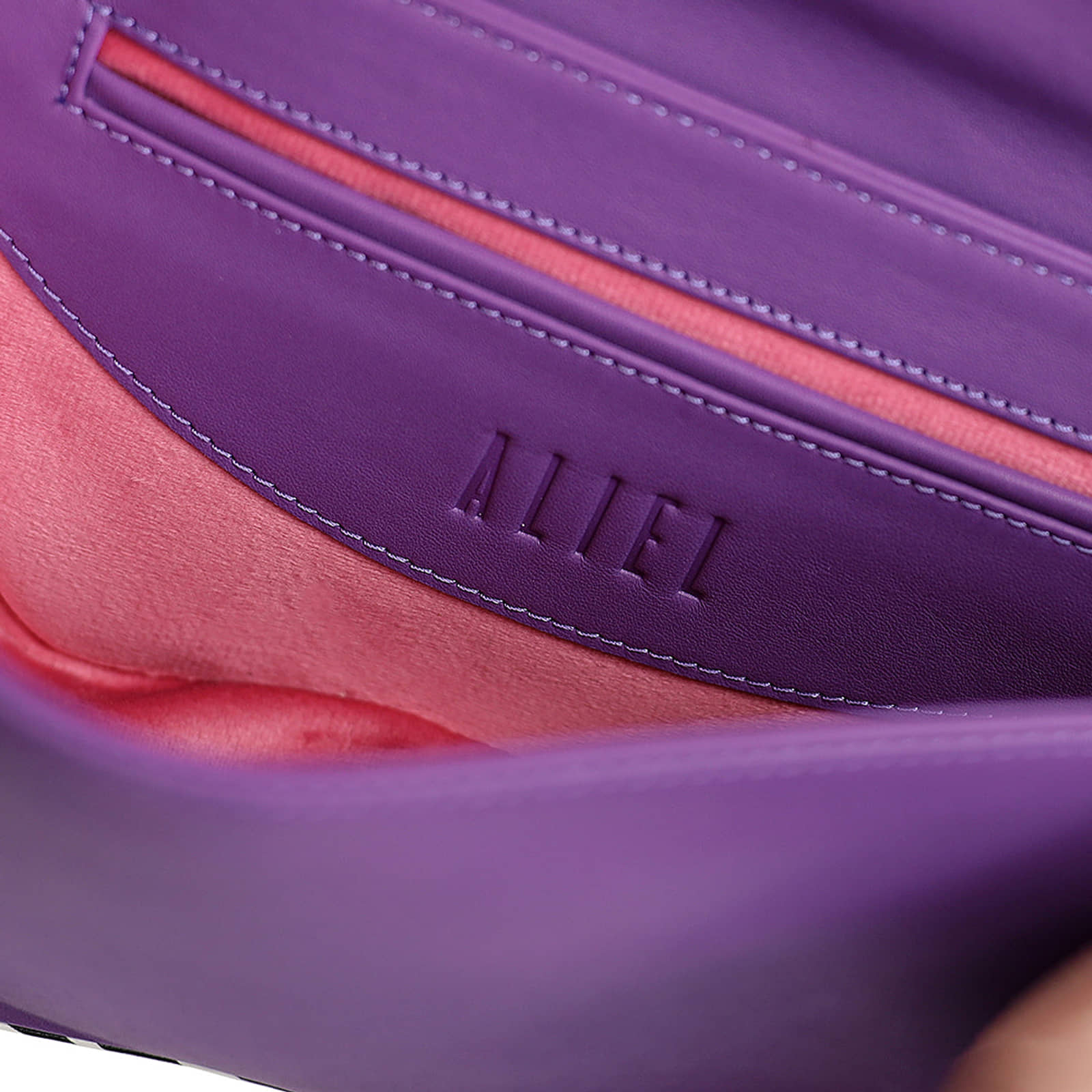 Nadira - Purple x Zebra - Shoulder Bag made by ALIEL