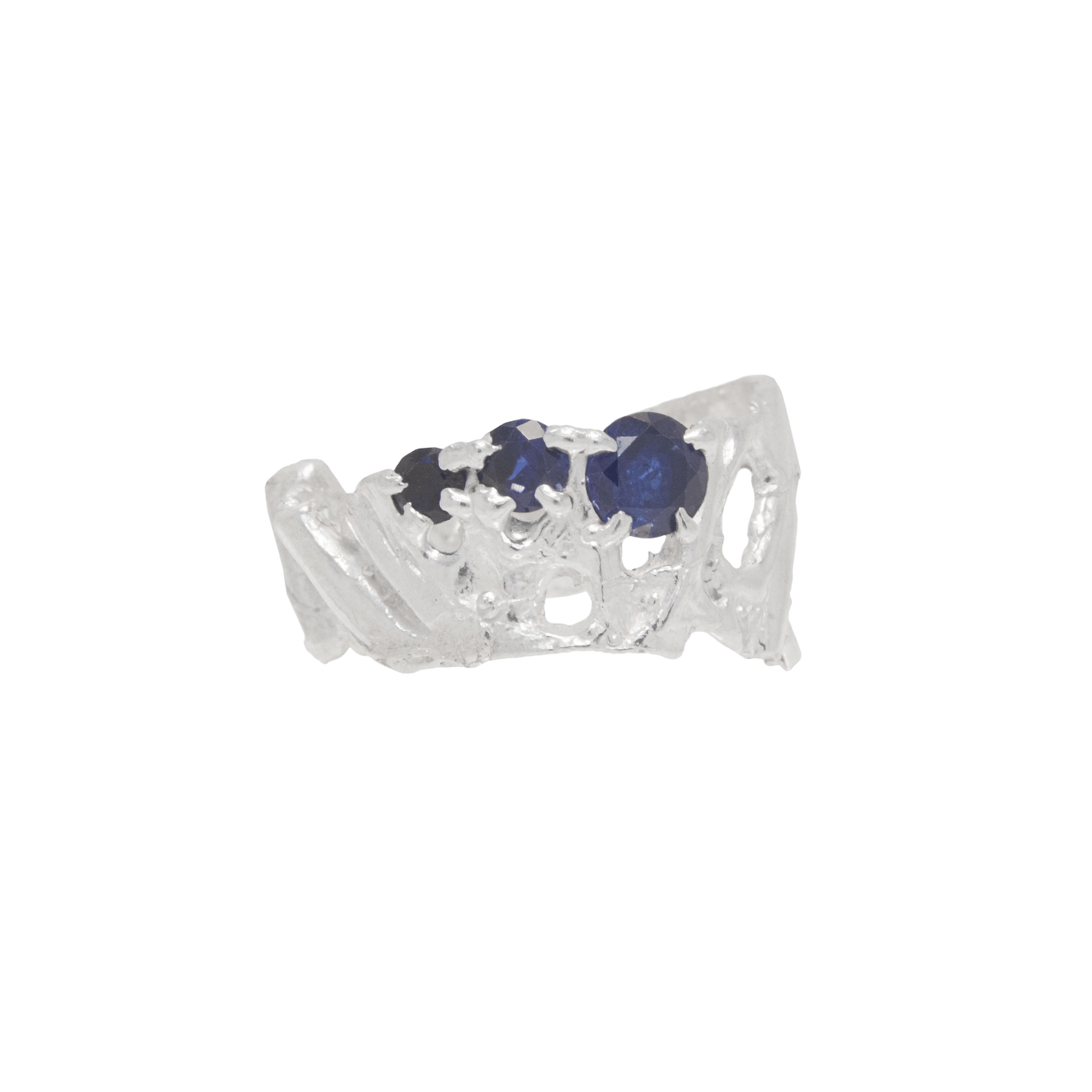 Hati Sapphire Argenti Ring made by Loveness Lee