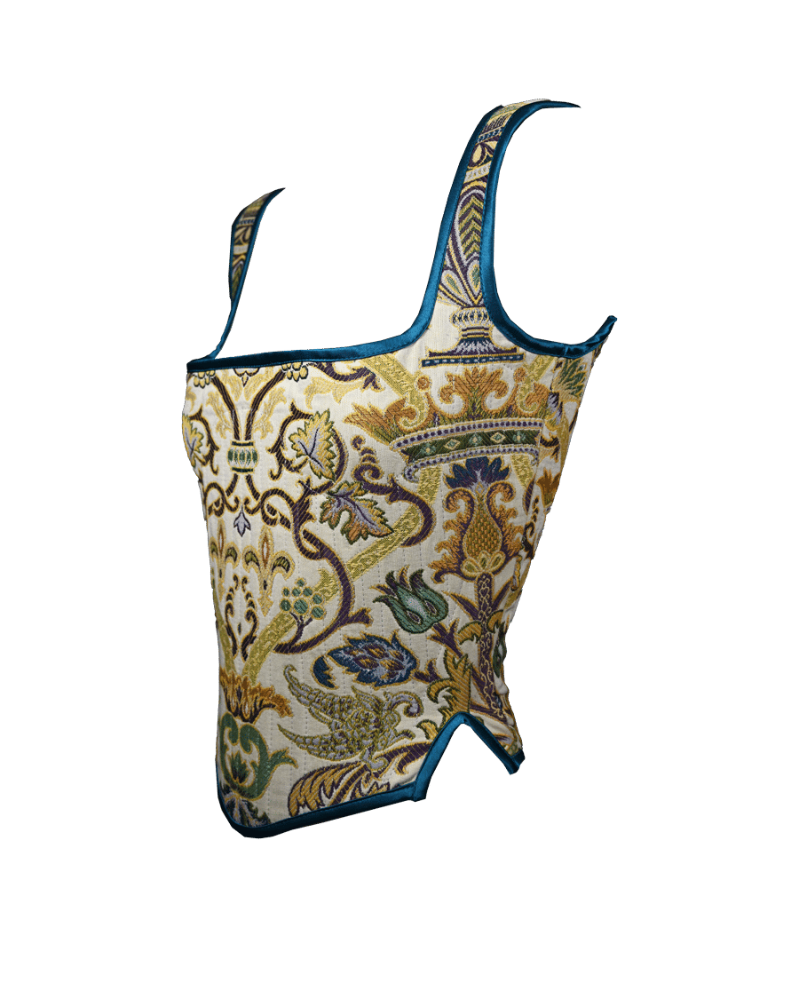 EMERALD CROWN ELIZABETHAN made by Alice Pons Milano