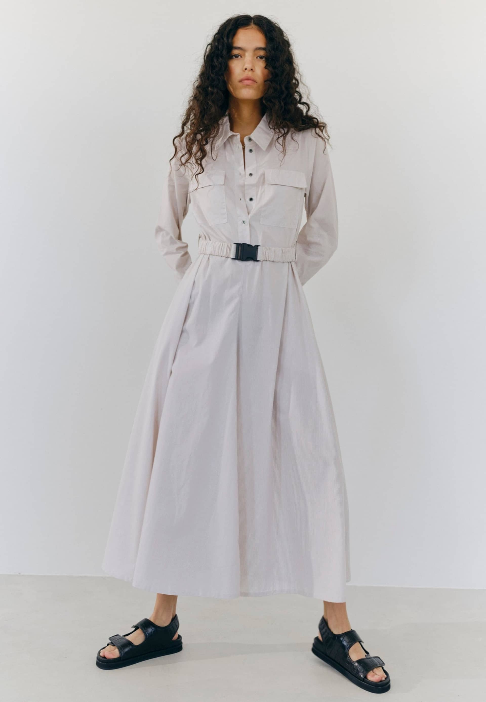 Kelly Dress - Desert Stribe made by HERSKIND